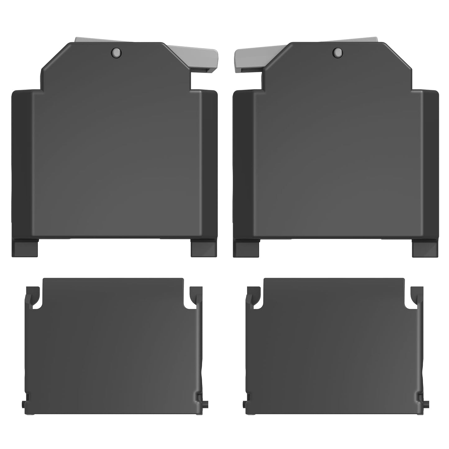 Upgraded W10195372 W10195373 Dishwasher Dishrack Adjuster Housing Left Right Hand for Whirlpool WDT730PAHZ0 WDT750SAHZ0 Dishwasher Top Rack Parts,For Kenmore KitchenAid KDTM354DSS4 Dishwasher Parts