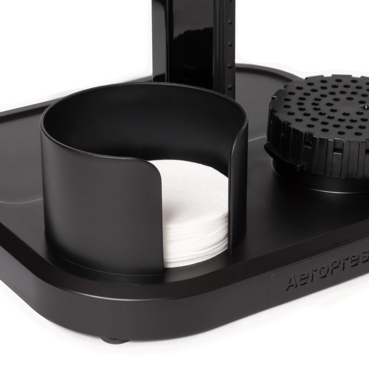 AeroPress Organizer Stand, Durable Coffee Bar Station and Compact Storage Solution Fits Every AeroPress Manual Coffee Maker (Except Premium and Go)