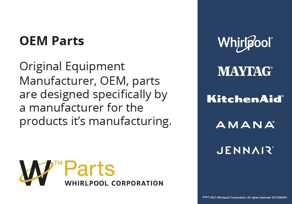 Whirlpool WP3149404 Genuine OEM Electric Range Surface Burner Control Switch Replacement Part - Replaces W10295576, 311856, 311857, and more