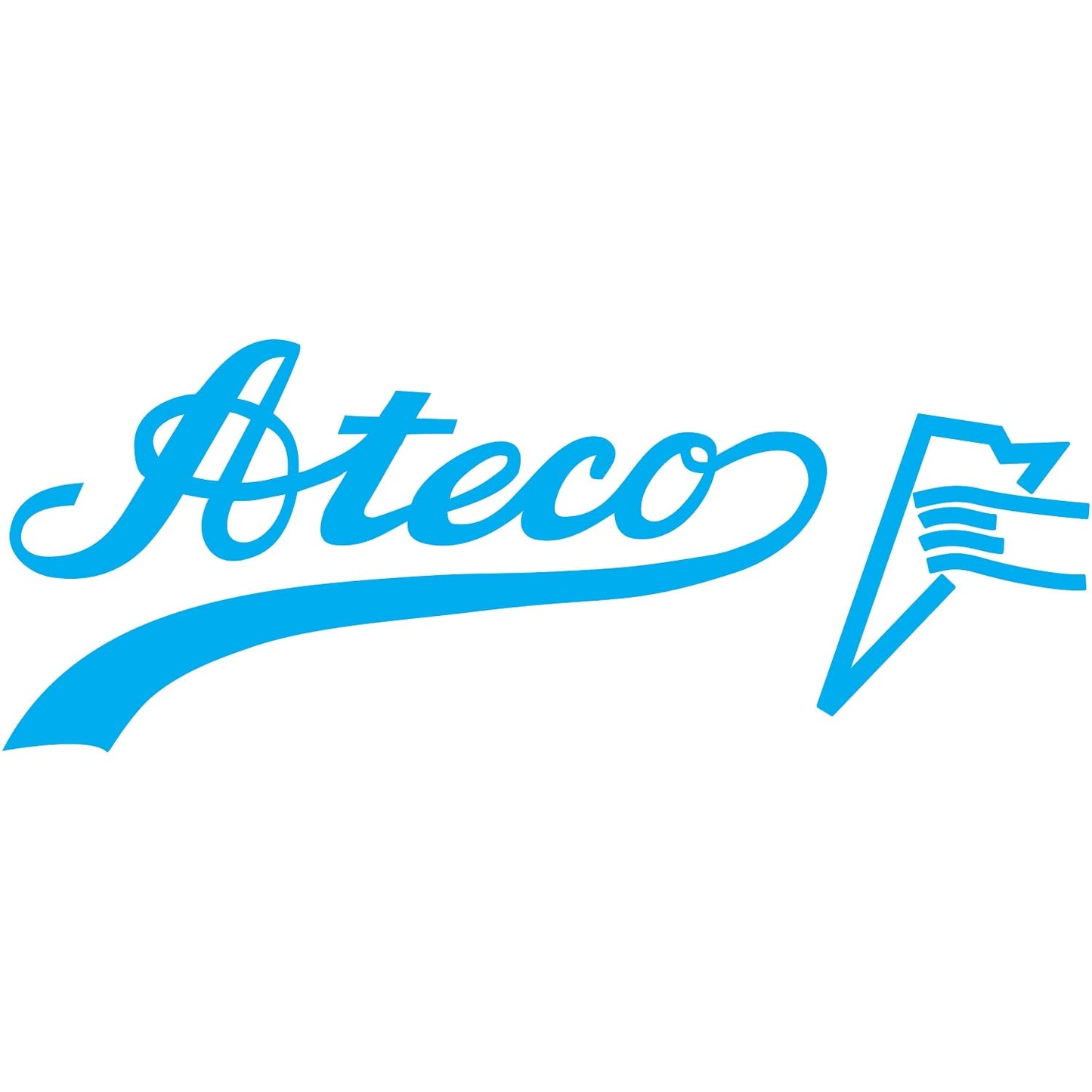 Ateco 783-55 Piece Cake Decorating Set, Includes 52 Stainless Steel Tubes, 1 Standard Coupler, 2 Flower Nails in Hinged Storage Box