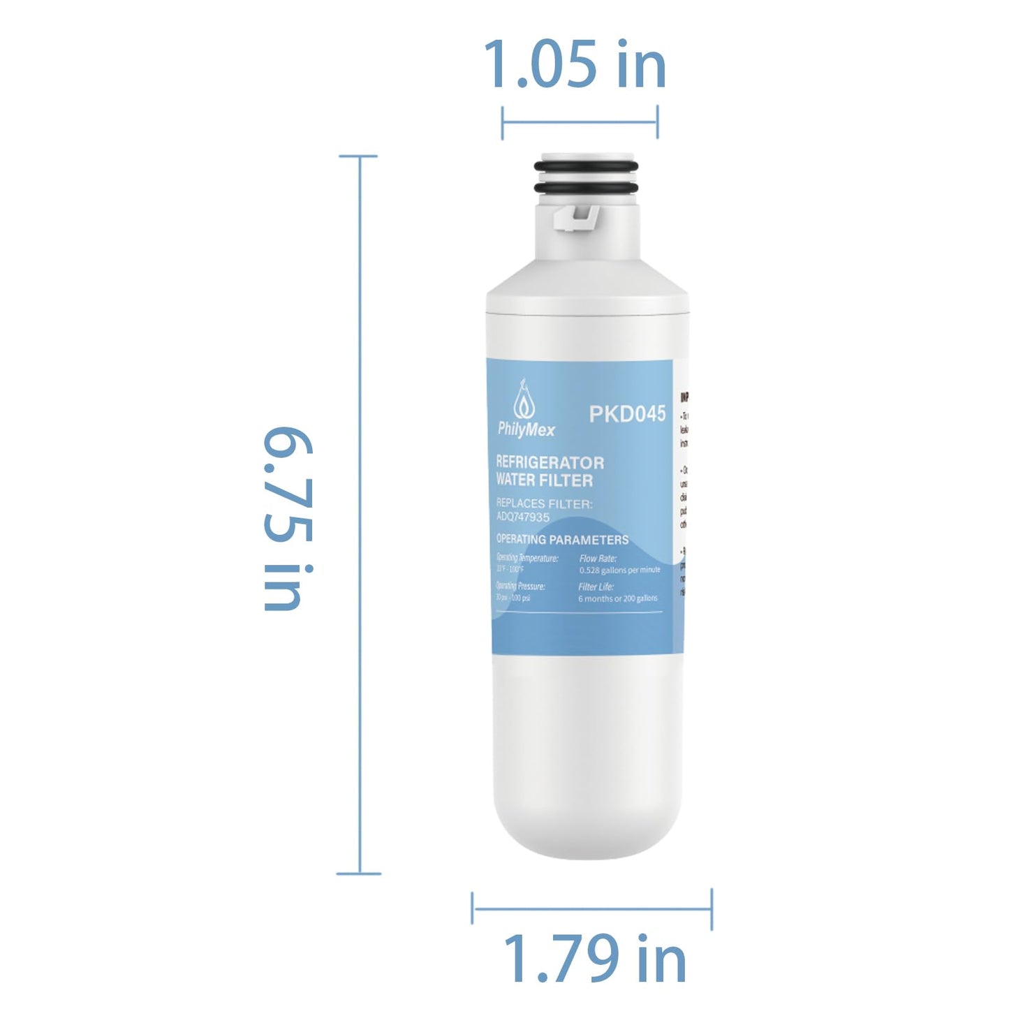 For L-G LFCS27596S LFXS28968S LHSXS2706S LRFDS3016S LRFLC2706S LRFOC2606S LRFWS2906D Water & Air Filter，3 Combo