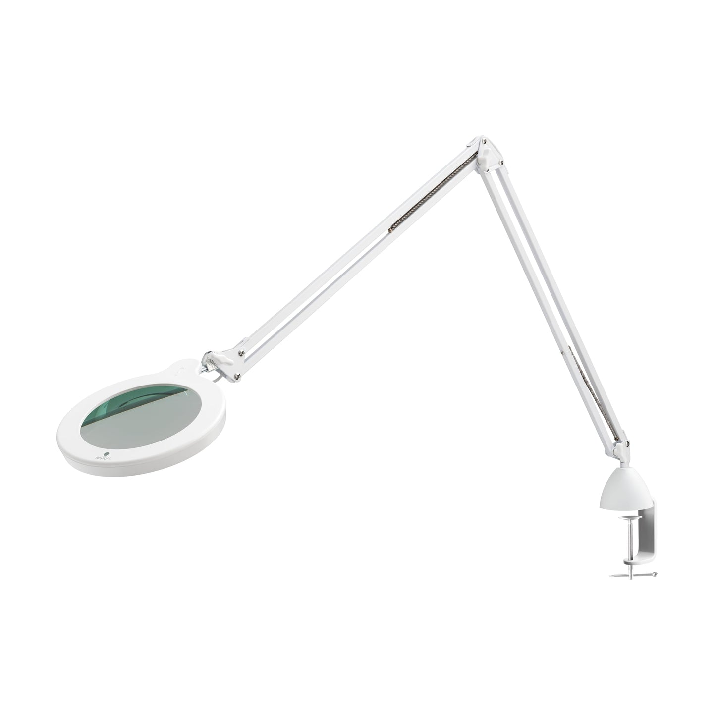 Magnifying Lamp S - Clip On Magnifier Lamp for Nail Salons, Tattoo Artists, Reading & Detailed Work - Dimmable Mag Lamp