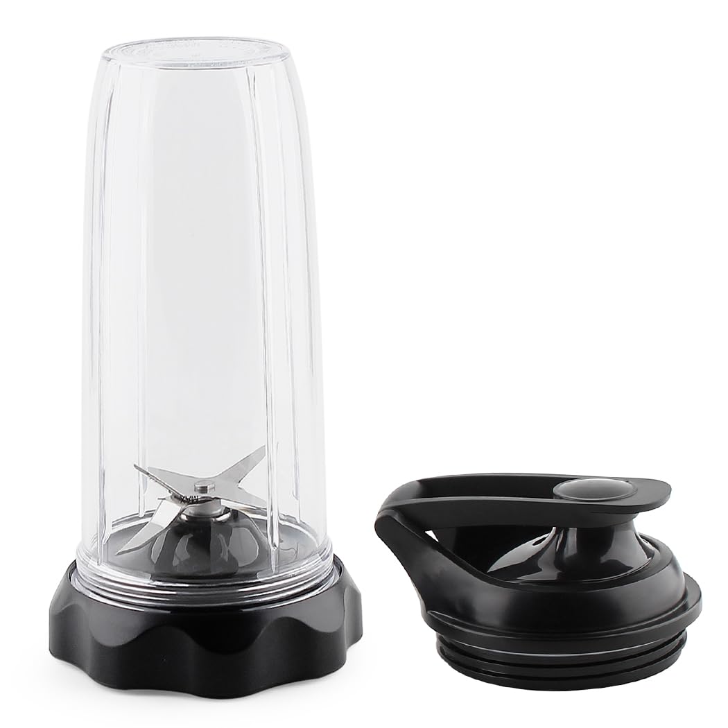 LMEI Replacement Parts Easy Twist Blade with Cup and Lid,Compatible with NutriBullet Blender Combo