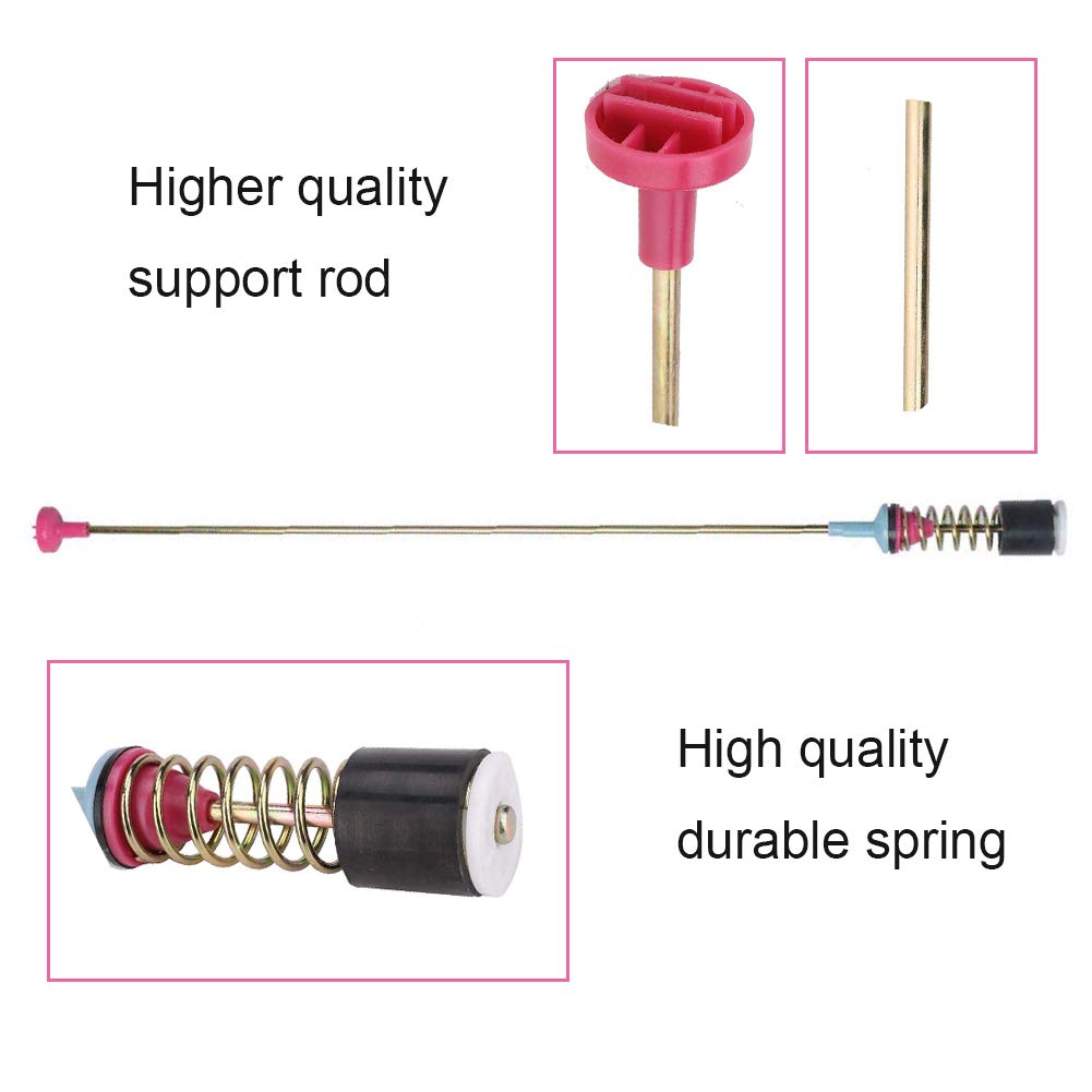 MONKEMON Upgraded DC97-05280W Washer Damper Suspension Rods| Washer Shock Absorber| Replace AP5966911 DC97-05280 DC97-16350 DC97-18610 Series| Compatible with Samsung wa50r5400a etc
