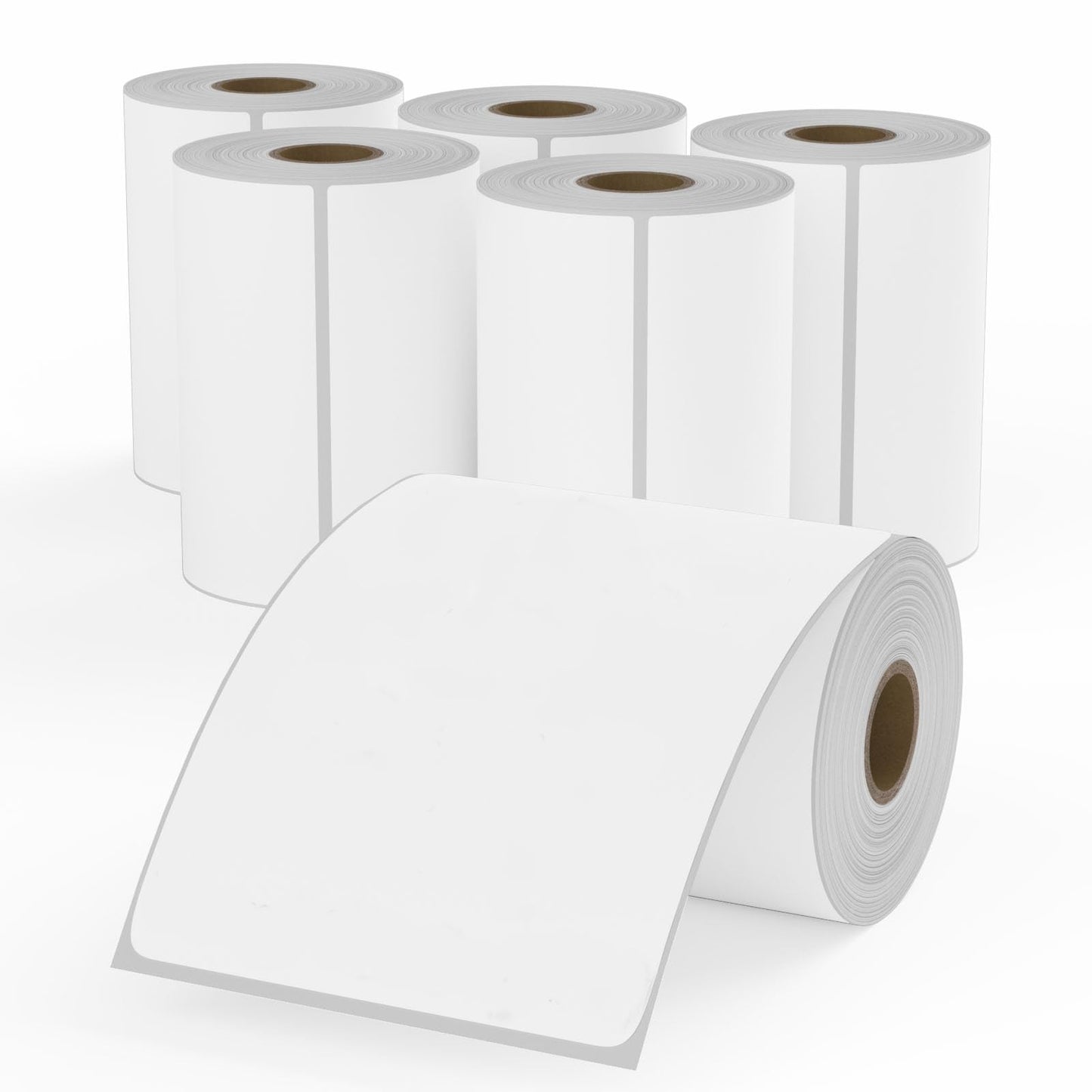 9527 Product 4x6 Blank Direct Thermal Shipping Labels for Zebra 2844 Zp-450 Zp-500 Zp-505 Direct Thermal Labels Printers, Eltron Printer, 250 Labels per Roll,Total 6 Rolls 1500 Labels