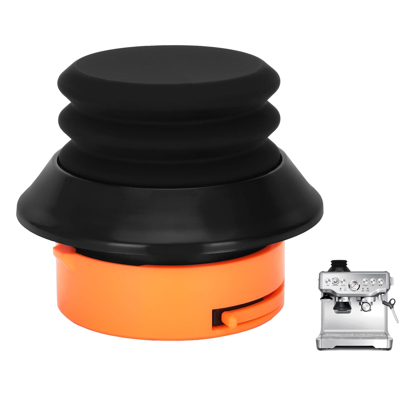for Breville Single Dose Hopper with Silicone Bellows, Single Dose Hopper Compatible with Breville Barista Express, Breville Barista Pro, Breville Barista Touch, and Impress