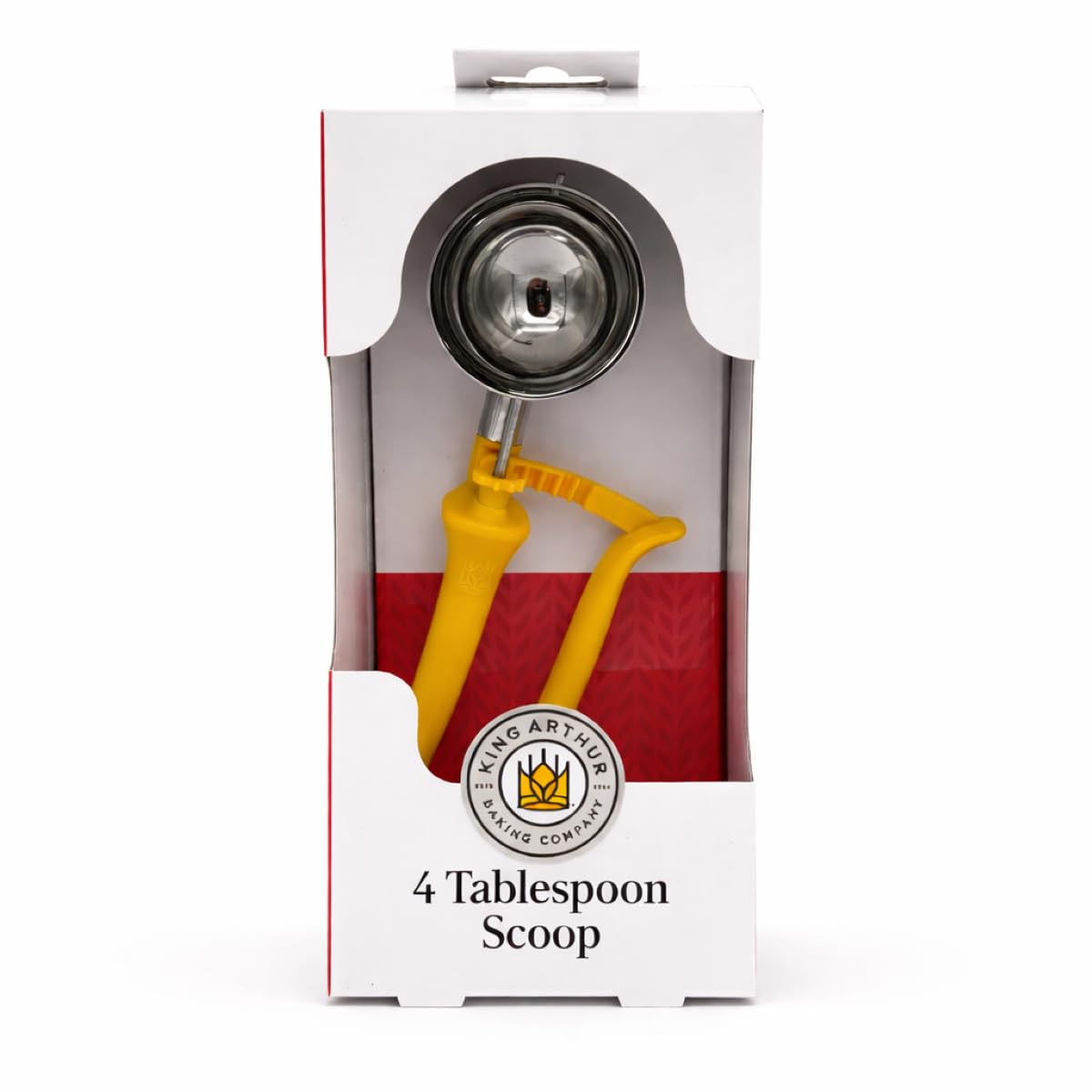 King Arthur Baking Company 4-Tablespoon Cookie Scoop Dough Portions for Jumbo Cookies, Scones, Muffins, and Cupcakes