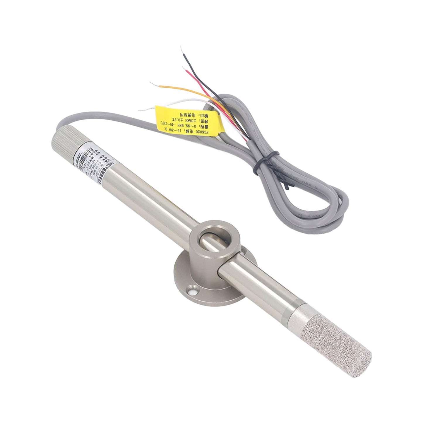 Temperature Humidity Sensor, 4‑20mA Output Temperature Humidity Transmitter Probe for Detection