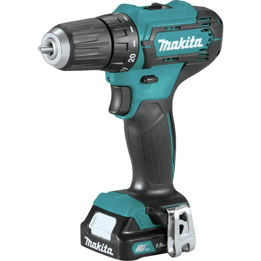 Makita FD09R1 12V max CXT® Lithium-Ion Cordless 3/8" Driver-Drill Kit (2.0Ah)