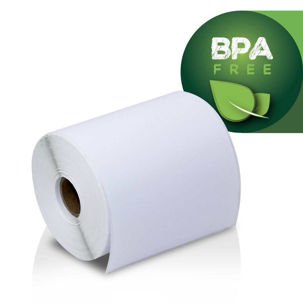 OfficeSmartLabels - 4 x 6 inch 4XL Internet Postage Shipping Labels, Compatible with 1744907 (4 Rolls / 220 Labels Per Roll)