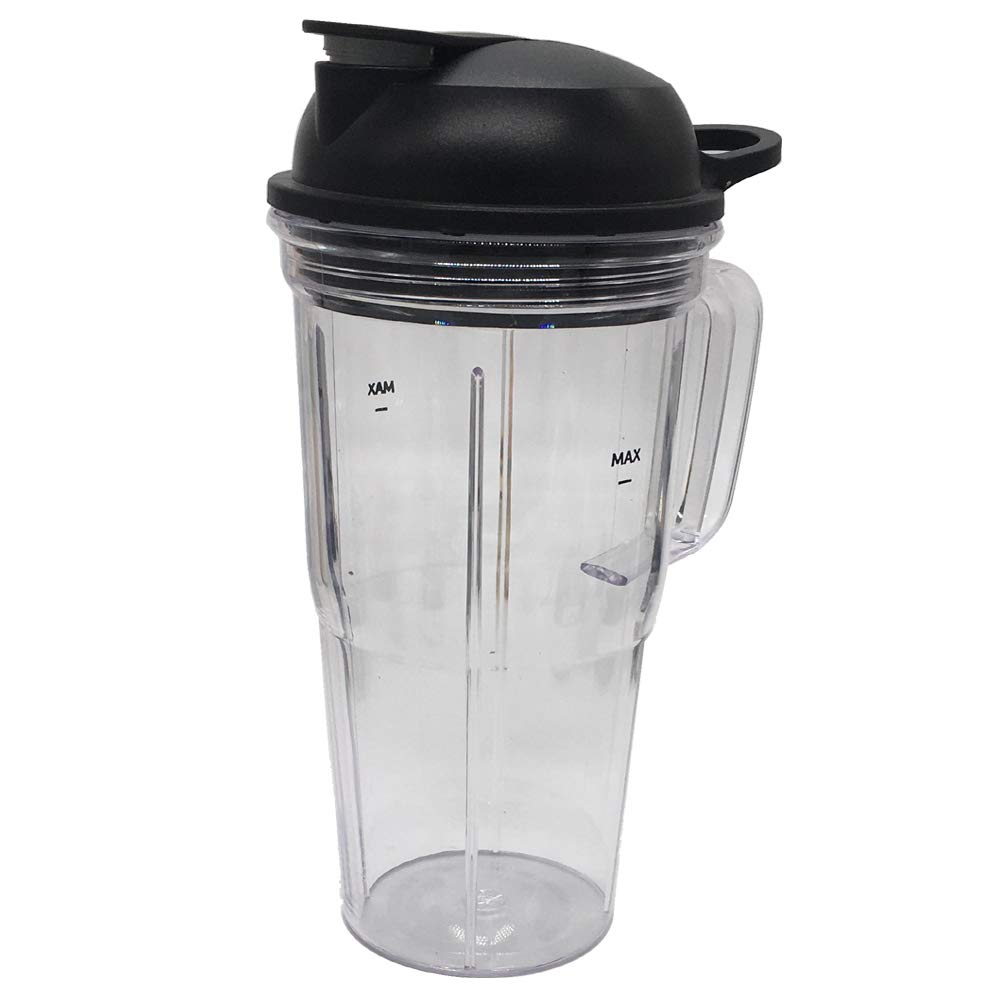 Replacement Combo Easy Twist Extractor Blade with32oz,24oz handle cup with to go lid, Compatible with nutribullet Full-Size Blender Combo 1200W:NBF50500/NBF50500IN/NBF50500AK/NBF50500AW