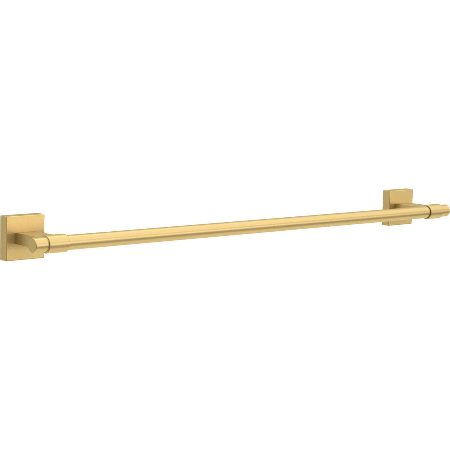 Franklin Brass Maxted (1-Pack) 24' Towel Rack for Bathroom, Modern Gold Bar Holder Wall Mounted Rod, Hardware | Accessories MAX24-MG