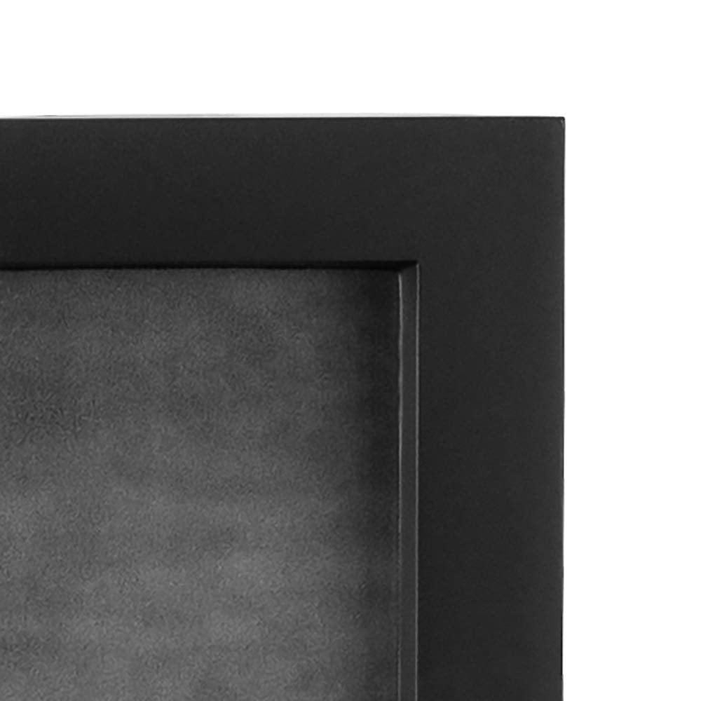 Malden International Designs 5 x 7 9-Opening Dimensional Collage Photo Wall Frame, Black