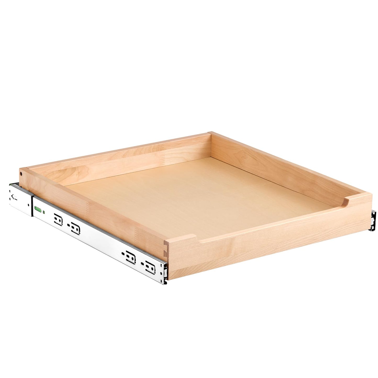 VEVOR Pull Out Cabinet Organizer, 20"W x 21"D Cabinet Drawer, Soft Close Slide out Shelf, Heavy-Duty Sliding Wood Drawer, Bottom Mount Size（20.5"W x 23"D）and Side Mount Size（21"W x 23"D）