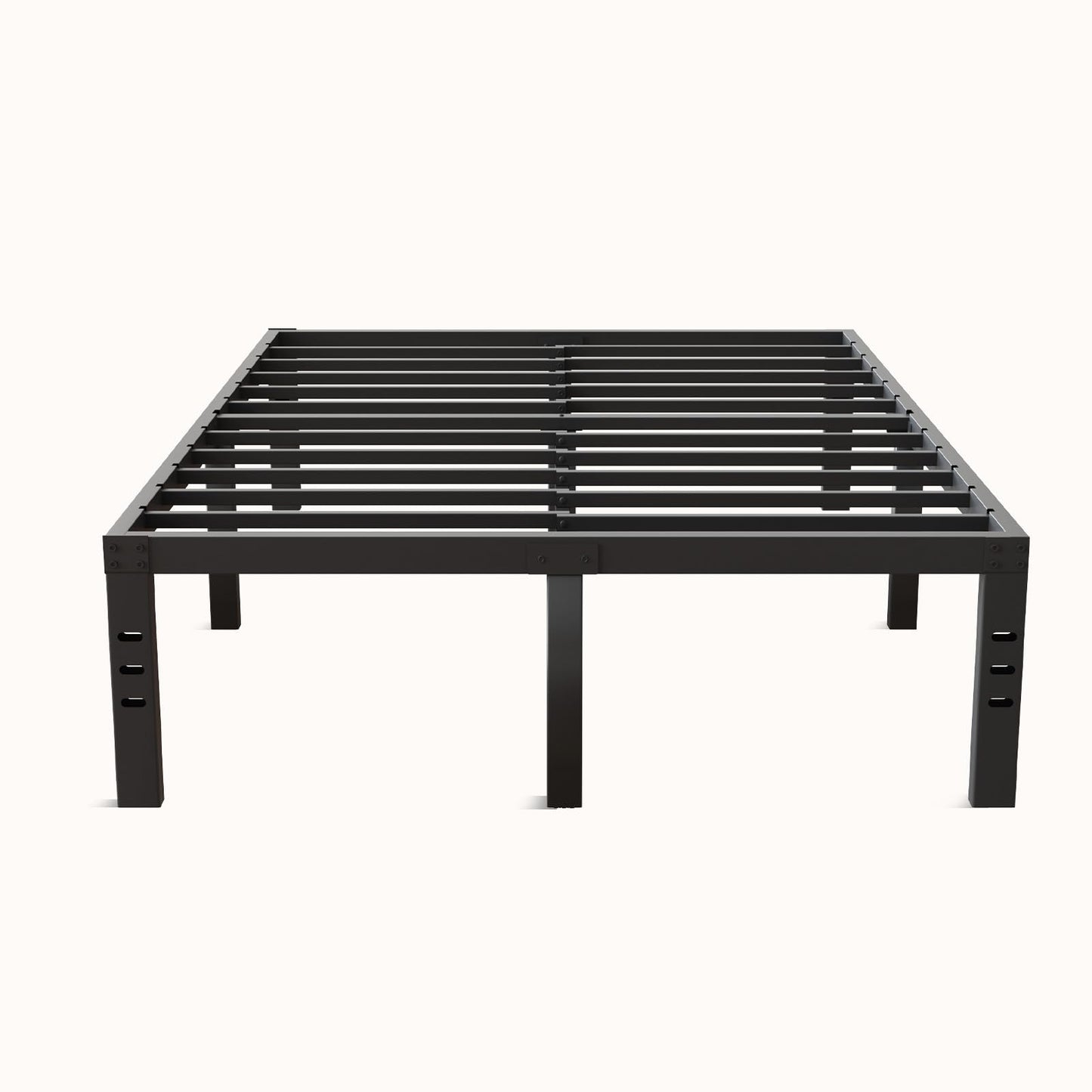 Novilla Queen Bed Frame, 14 Inch Metal Platform Bed Frame Queen Size with Storage Space Under Bed, Heavy Duty Steel Slat Support, Easy Assembly, No Box Spring Needed