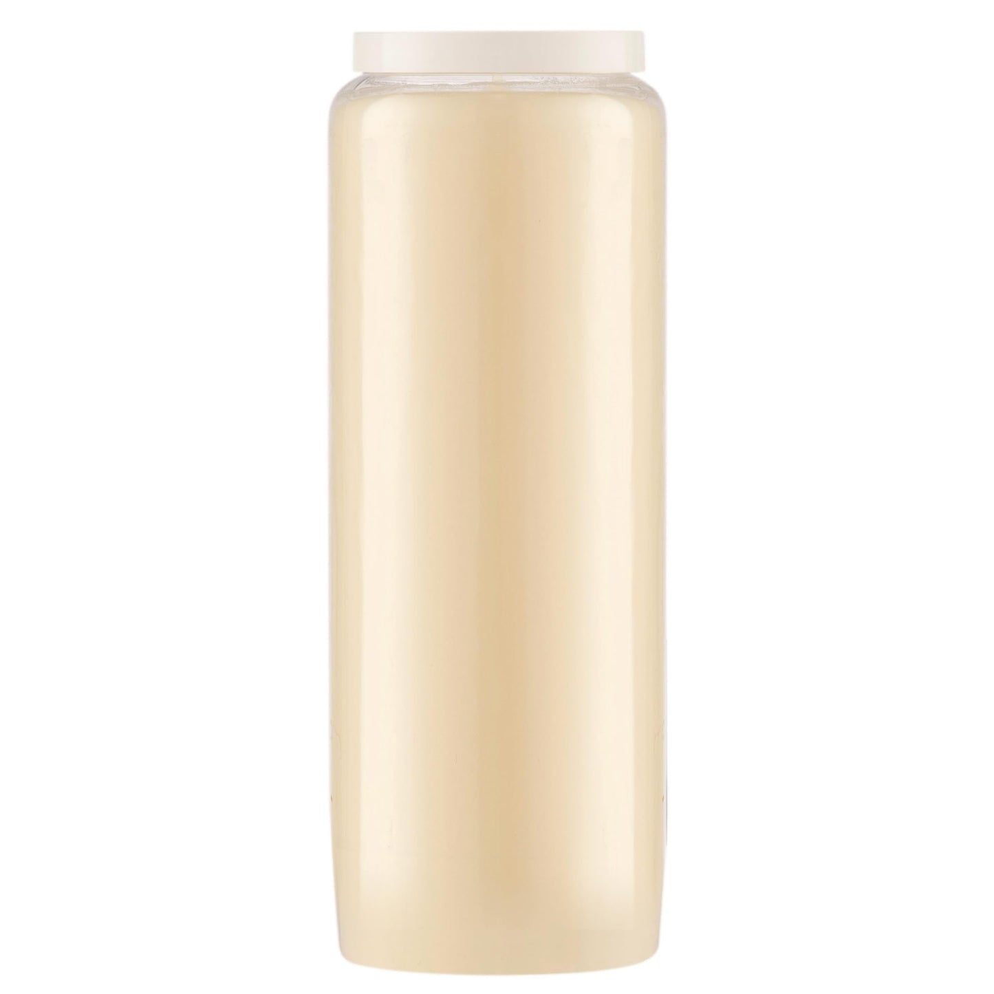 Lerner 9-Day Memorial Candles, 10 Pack, 7” Pillar Prayer Candle in Plastic Jar, Long-Lasting Smokeless Clean Burning Mourning & Shiva Candle for Vigils, Church, Emergencies, Jewish Yahrzeit Candles