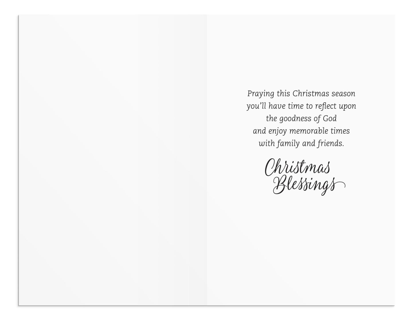 DaySpring - Black and White Christmas Classics - 60 Bulk Christmas Boxed Cards and Envelopes (U1347)