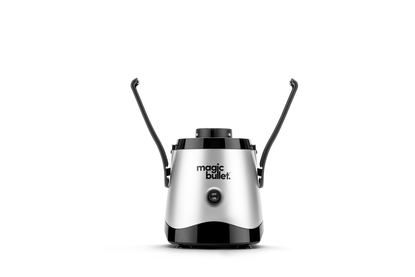 magic bullet Mini Juicer, Countertop Space-Saving, 2" Feed Chute for Fruits and Vegetables, 400W, Compact Design, Black/Silver, MBJ10100