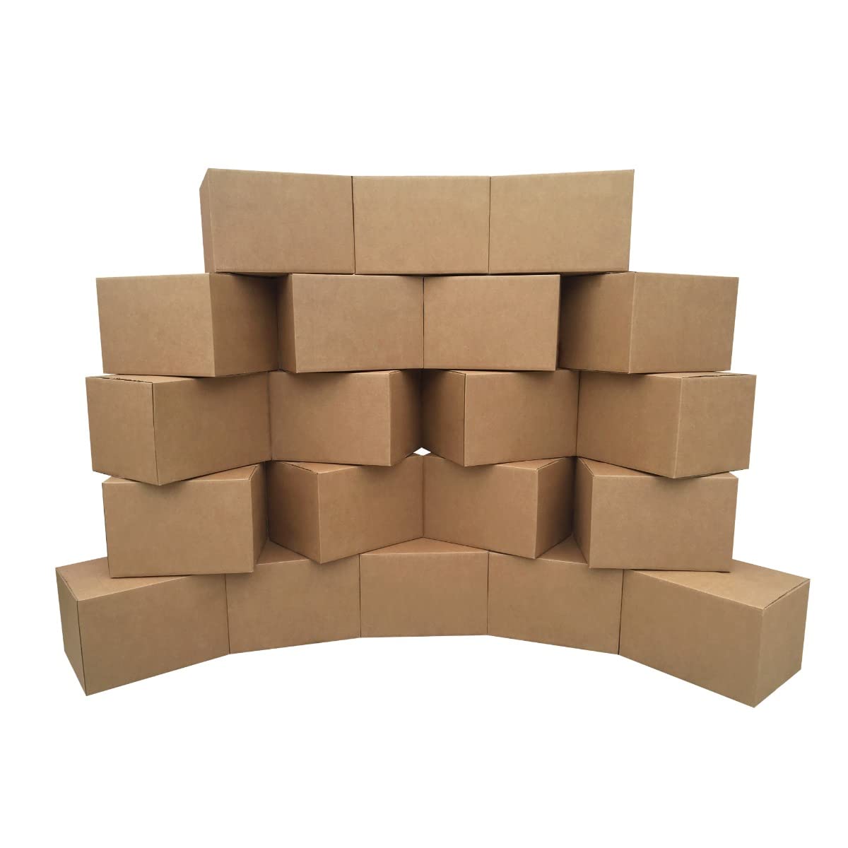 UBMOVE Medium Moving Boxes 18"L x 14"W x 12"H 20-Pack Corrugated Cardboard Box for Shipping, Mailing, Packing, Packaging and Storage