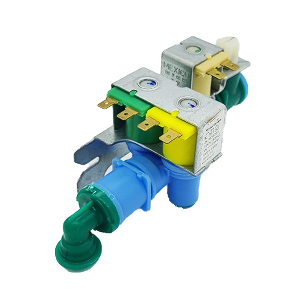 [242252702 Valve OEM Mania] 242252702 (K-76150) 241734301 WV2702 NEW OEM Produced for Refrigerator Water Valve Replacement Part Blue