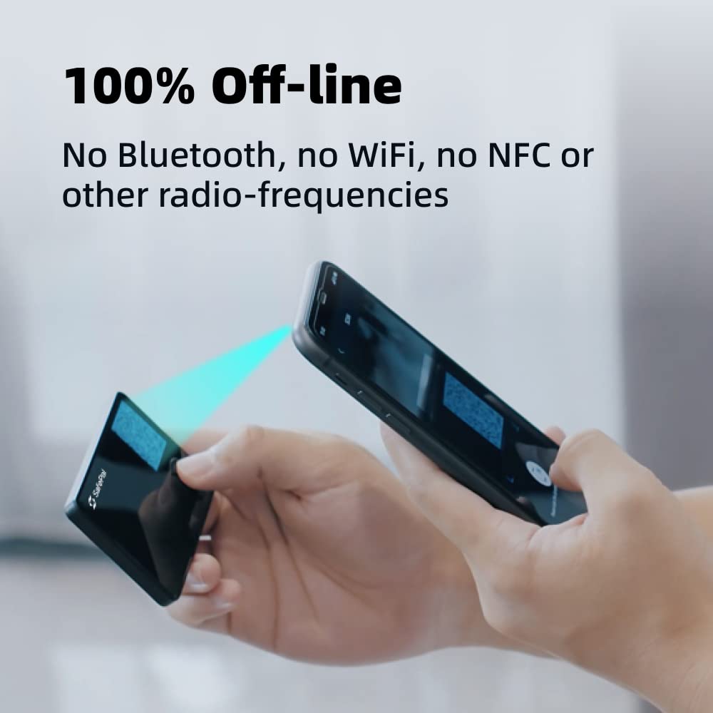 SafePal S1 Cryptocurrency Hardware Wallet, Open Source Crypto Wallet, Securely Stores Private Keys, Cold Storage for Bitcoin, Ethereum and More Tokens, NFTs, Seed Phrases & Crypto Assets