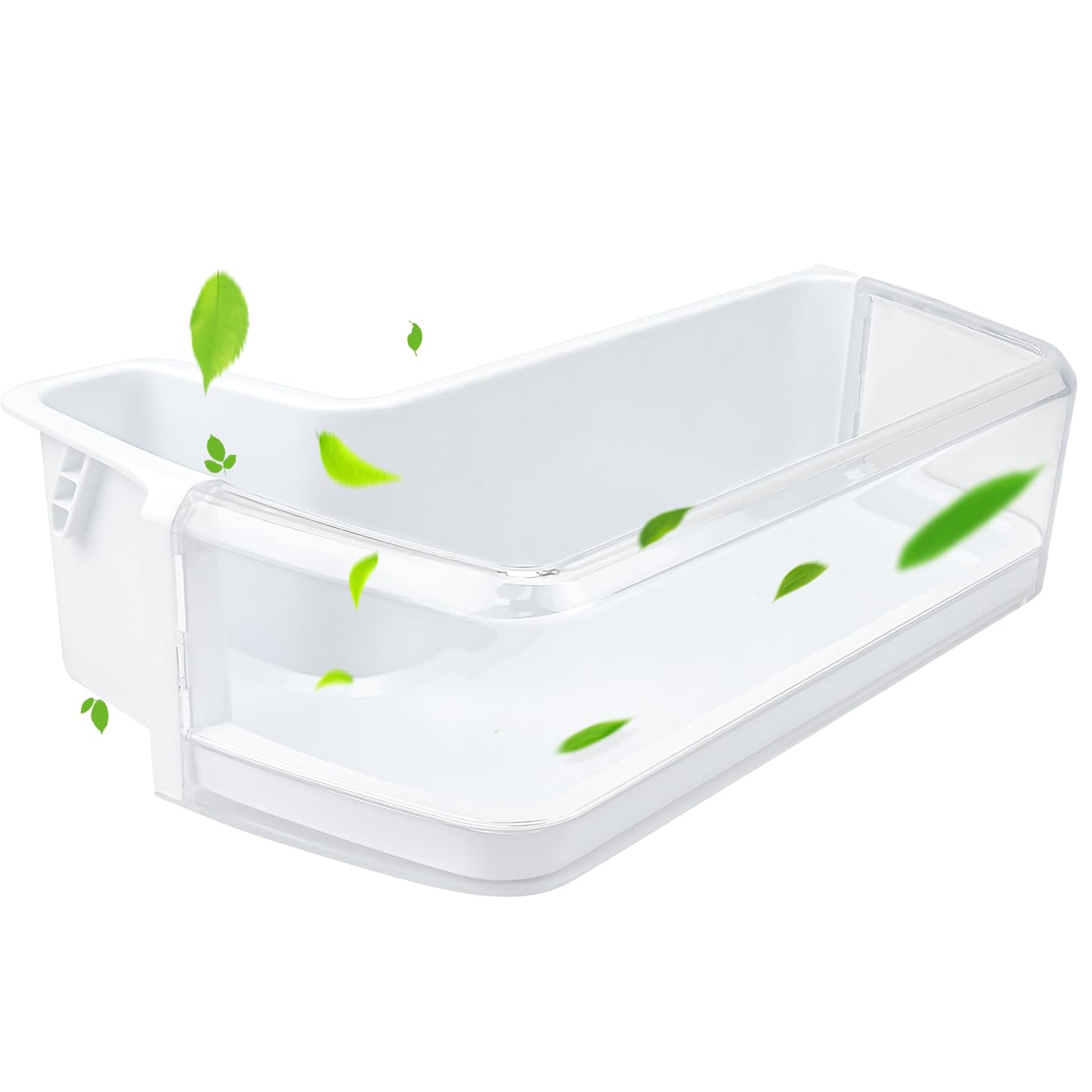Upgraded DA97-11483A Refrigerator Door Bin Compatible with Samsung Refrigerator Left Lower Door Shelf RFG297HDRS, RFG298HDRS, RFG297HDBP, RFG297HDWP, RFG29PHDRS etc, Replace PS4176339 Door Shelf Bin