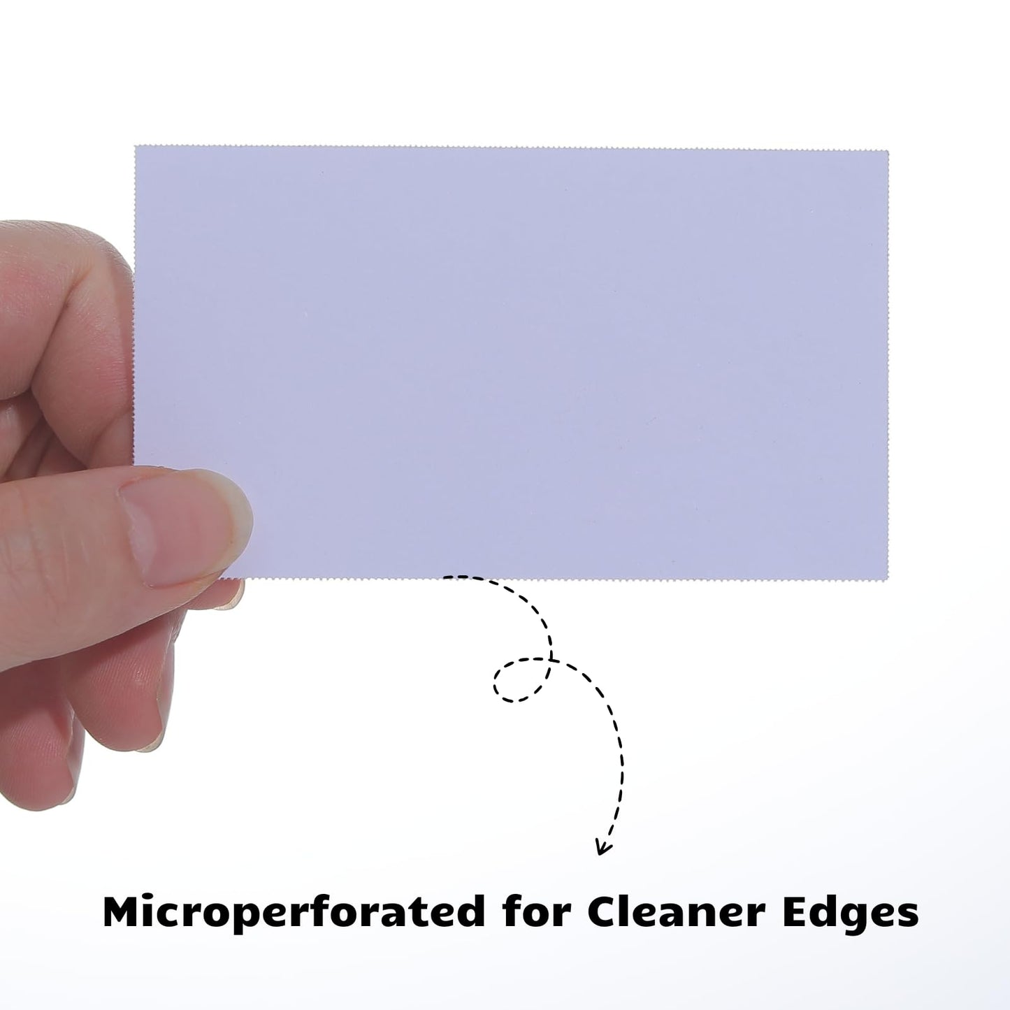 4000 PiecesBlank Printable Business Cards 3.5 x 2, Perforated Card Stock Paper for Inkjet and Laser Printers, 10 Cards Per Sheet - (White,400 Sheets)