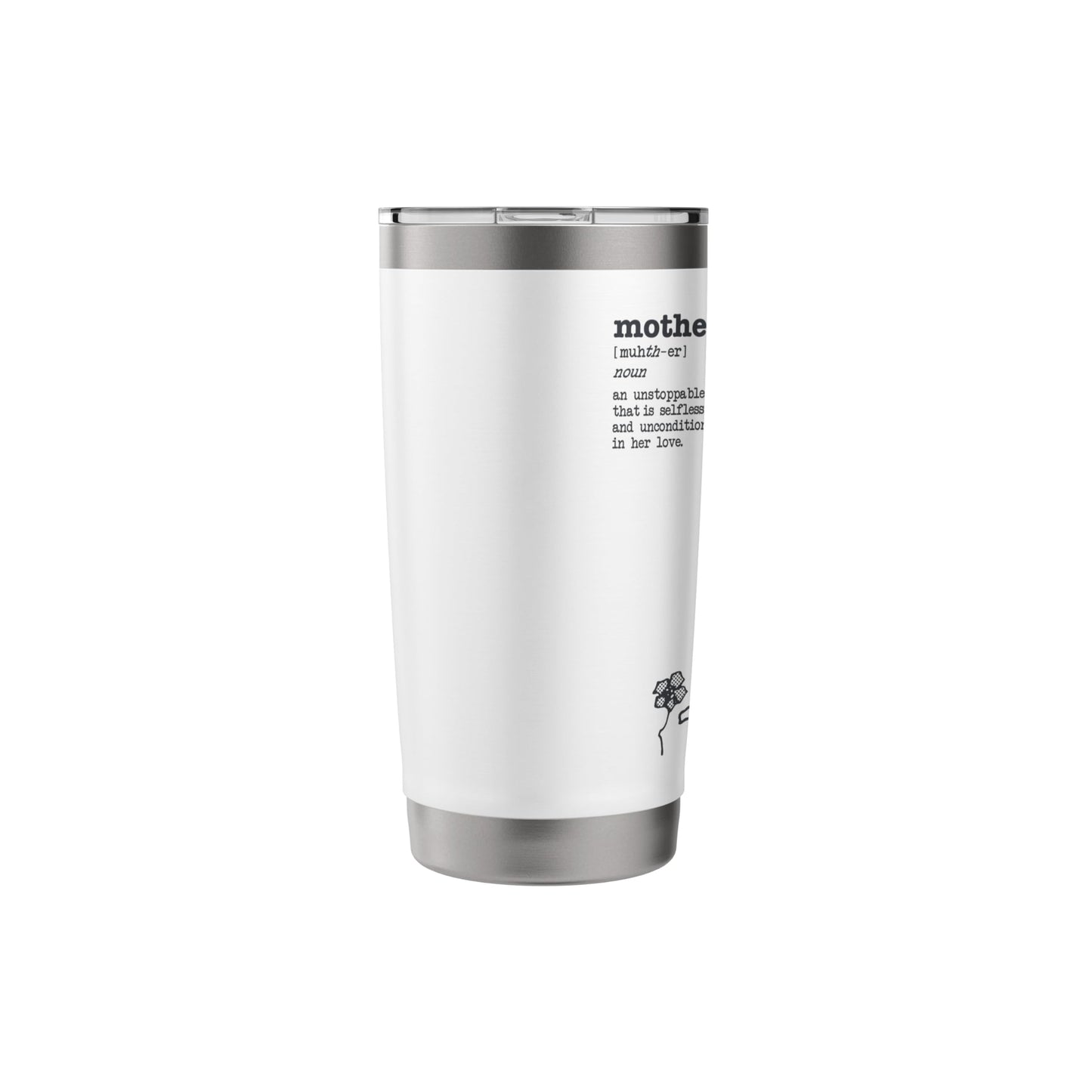 Snoopy - Definition of Mother Stainless Steel Insulated Tumbler