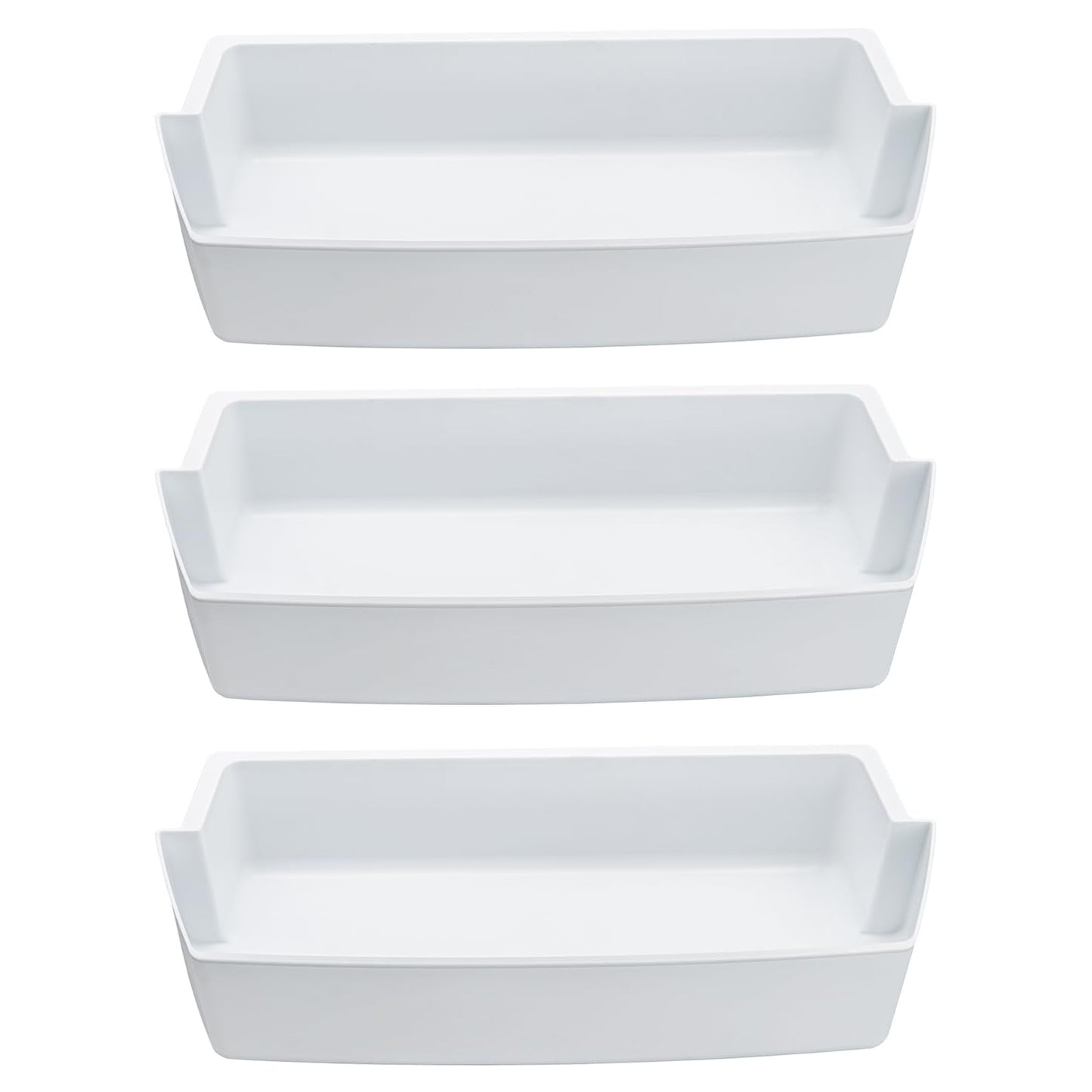 2187172 Refrigerator Door Shelf Bin by SupHomie - Compatible with Whirlpool Amana Kenmore Replaces WP2187172 PS328468 AP6006028 2187194K (3 Pack)