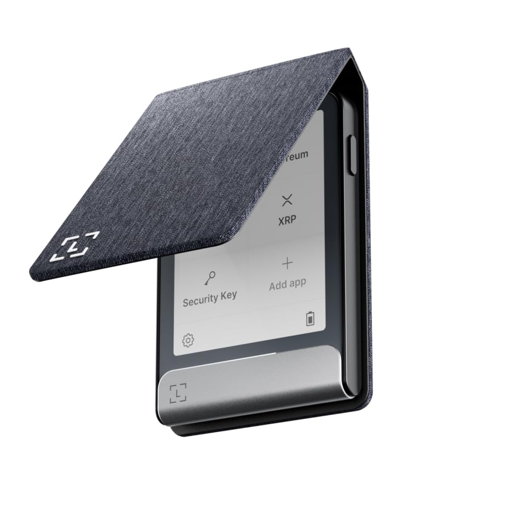 Ledger Flex Magnet Folio - Protection for Touchscreen Crypto Wallets (Business Charcoal)