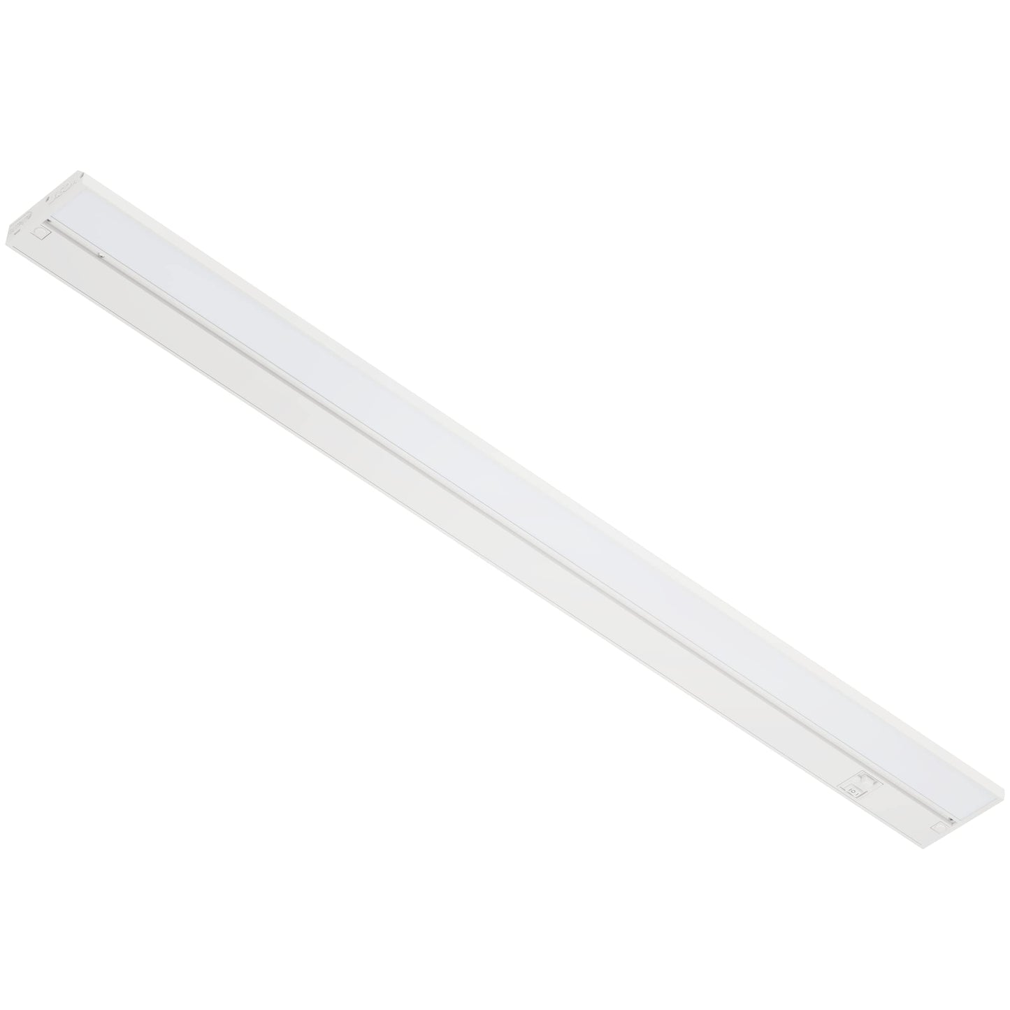 LAGOM Halo Under Cabinet Light, 30‑Inch Hardwired Dimmable LED, 2700K/4000K/5000K, Power Cord Sold Separately, White, UC0130WH27