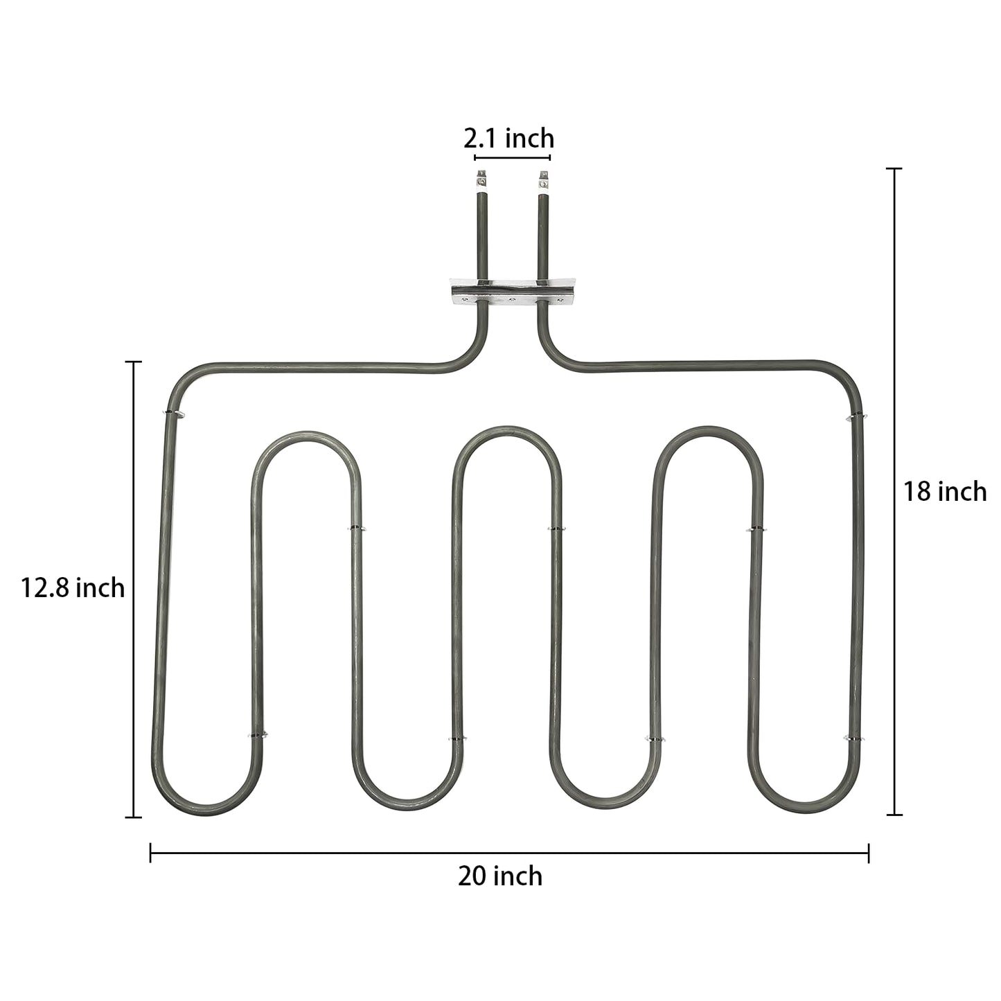 KOLEOLL 318254906 318254909 318254901 Oven Heating Element Compatible with Electrolux Kenmore Frigidaire BES374ES1 BES374ES2 BES374ES3 CGLES385ES1 CGLES385ES2