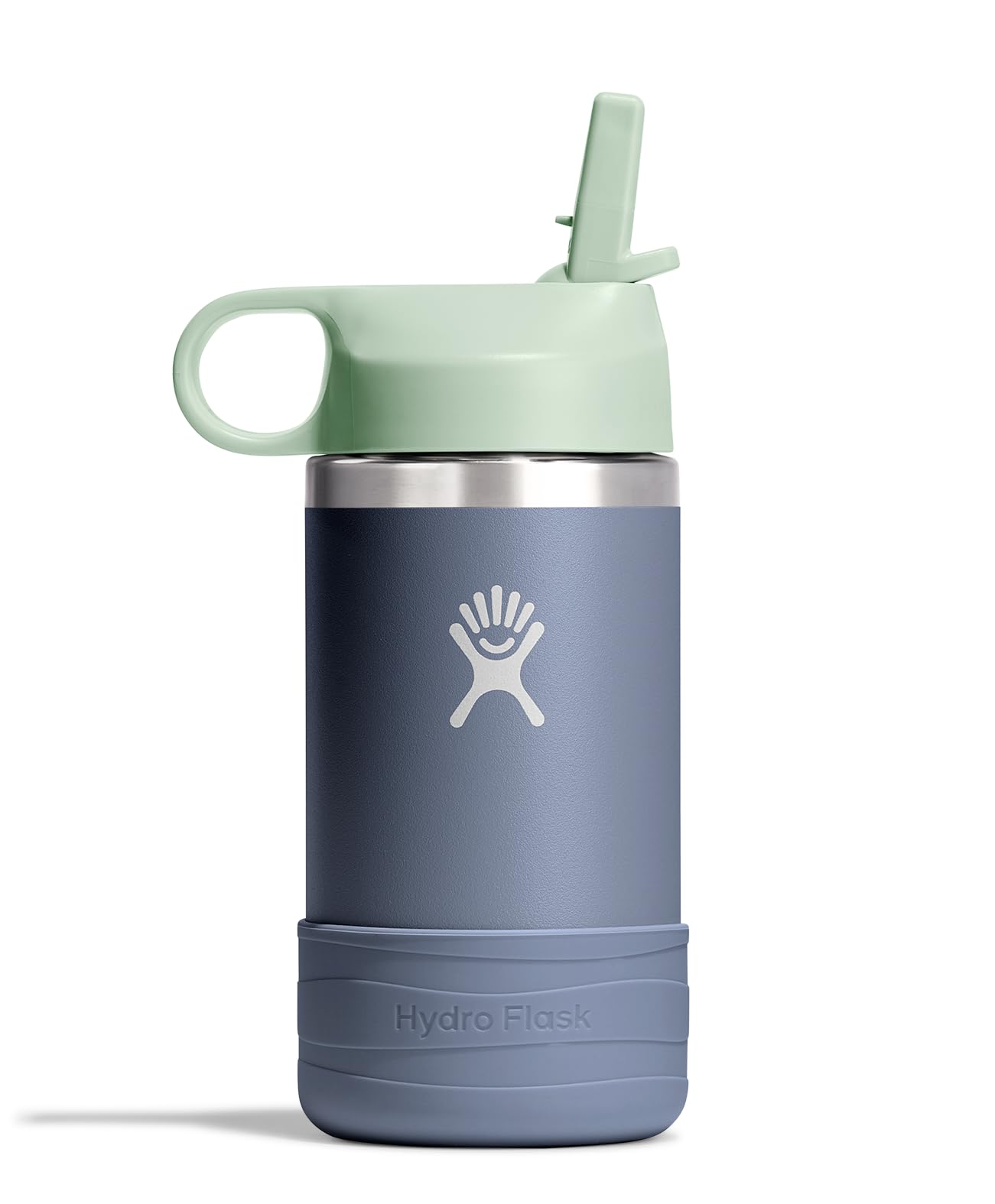 Hydro Flask Kids Water Bottle for School - Stainless Steel and Insulated with Straw Cap - 12 Oz Koala