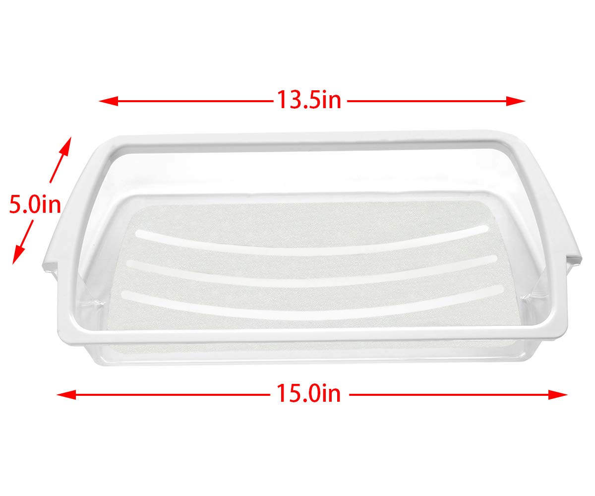 3 Packs W10321304 Refrigerator Door Shelf Bin by SupHomie - Compatible with Whirlpool WRS325FDAM01 WRS325FDAM02 WRS325FDAM04 ED5FVGXWS07 Replaces WPW10321304 PS11752778