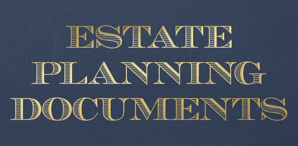 The Gallery Collection, 25 Count, Blue, Estate Planning Documents Pocket Folders, Gold Foil Stamped, for Legal Professionals (9 x 12)