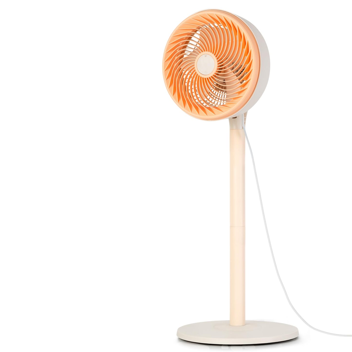 BEESTAR Stand Fan for Bedroom,Oscillating Pedestal Fan with 3-Speed, Adjustable Height,Standing Floor Fan for Living Room, Bedroom, Kitchen, and Home Office (10 INCH)