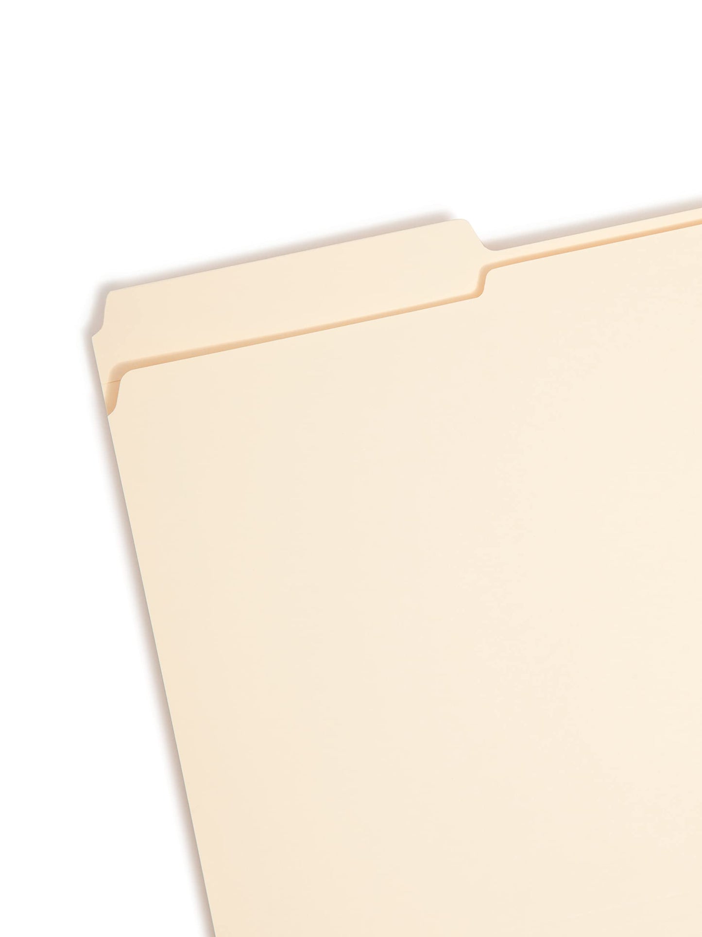 Smead Fastener File Folder, 1 Fastener, Reinforced 1/3-Cut Tab, Legal Size, Manila, 50 per Box (19534)