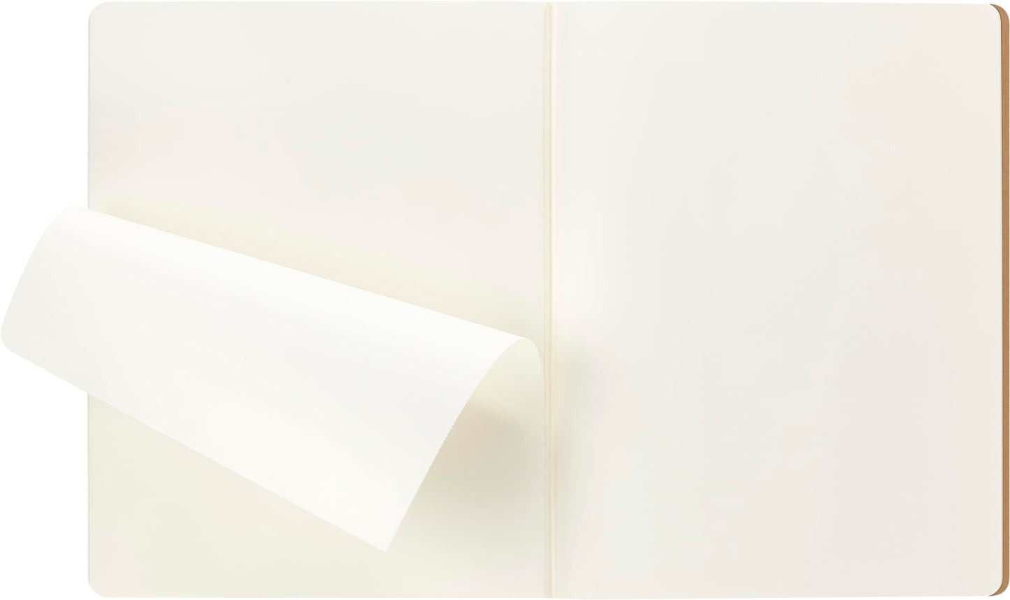 Moleskine Cahier Journal, Soft Cover, Large (5" x 8.25") Ruled/Lined, Black, 80 Pages (Set of 3)