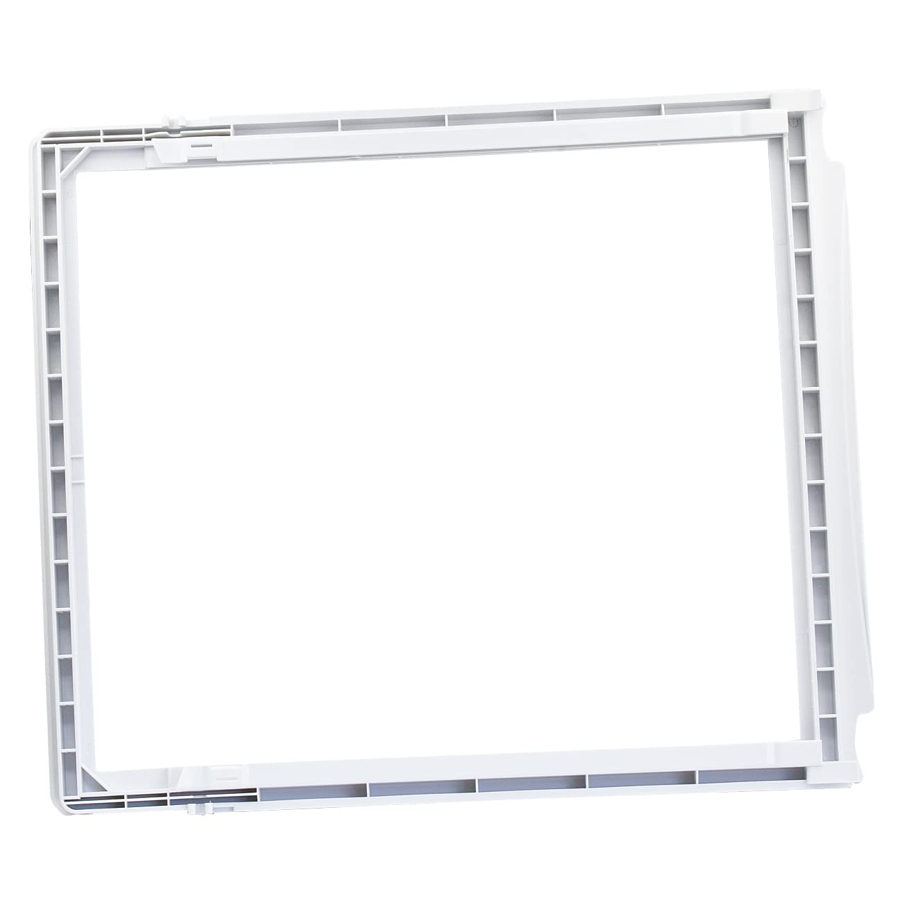 240599301 Refrigerator Shelf Frame (Without Glass) Crisper Pan Cover for Frigidaire (Electrolux) Refrigerator,Delicatessen Drawer Cover -1037664, AH899475, EA899475
