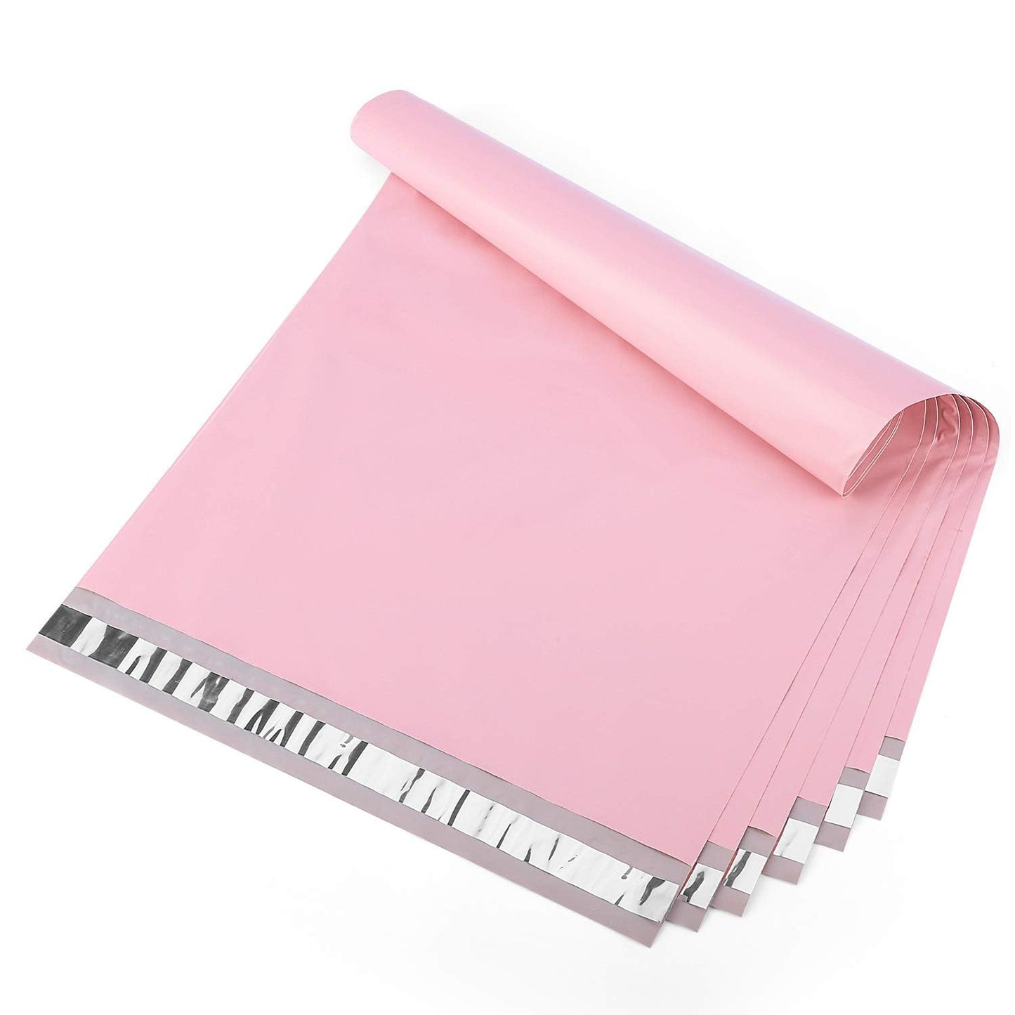 Metronic Poly Mailers 14.5x19 200 Pack, Strong Adhesive Shipping Envelopes for Clothing, Large Shipping Bags for Small Businesses, Waterproof Mailers Poly Bags for Shipping, Packages Bags Light Pink
