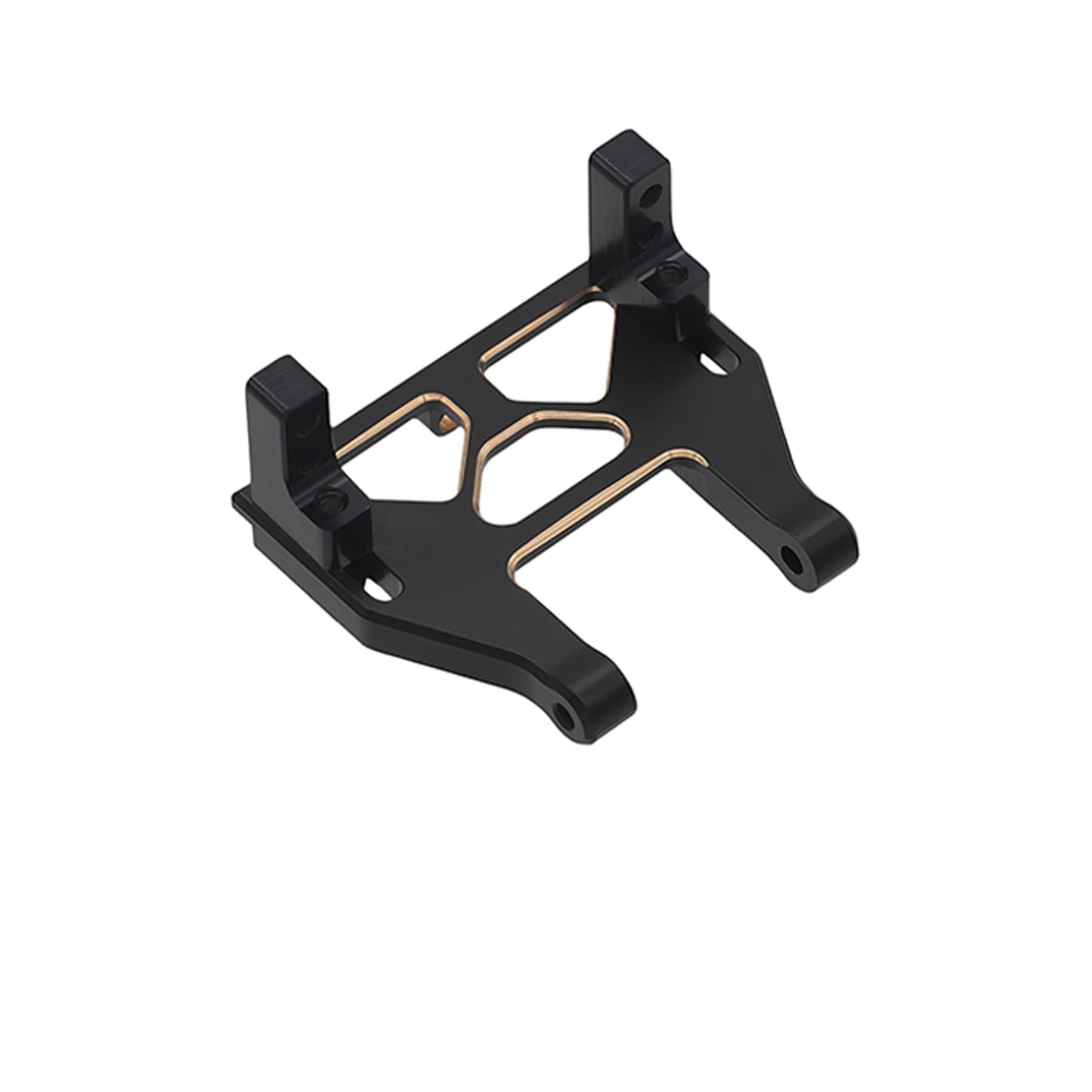 1/18 RC Redcat Ascent-18 Brass Upgrade Kit –Brass Skid Plate, Steering Knuckle, Outer Portal Housing, Diff Cover, Servo Mount, Brass Chassis Links, Steering Link, and Stainless Steel Drive Shafts