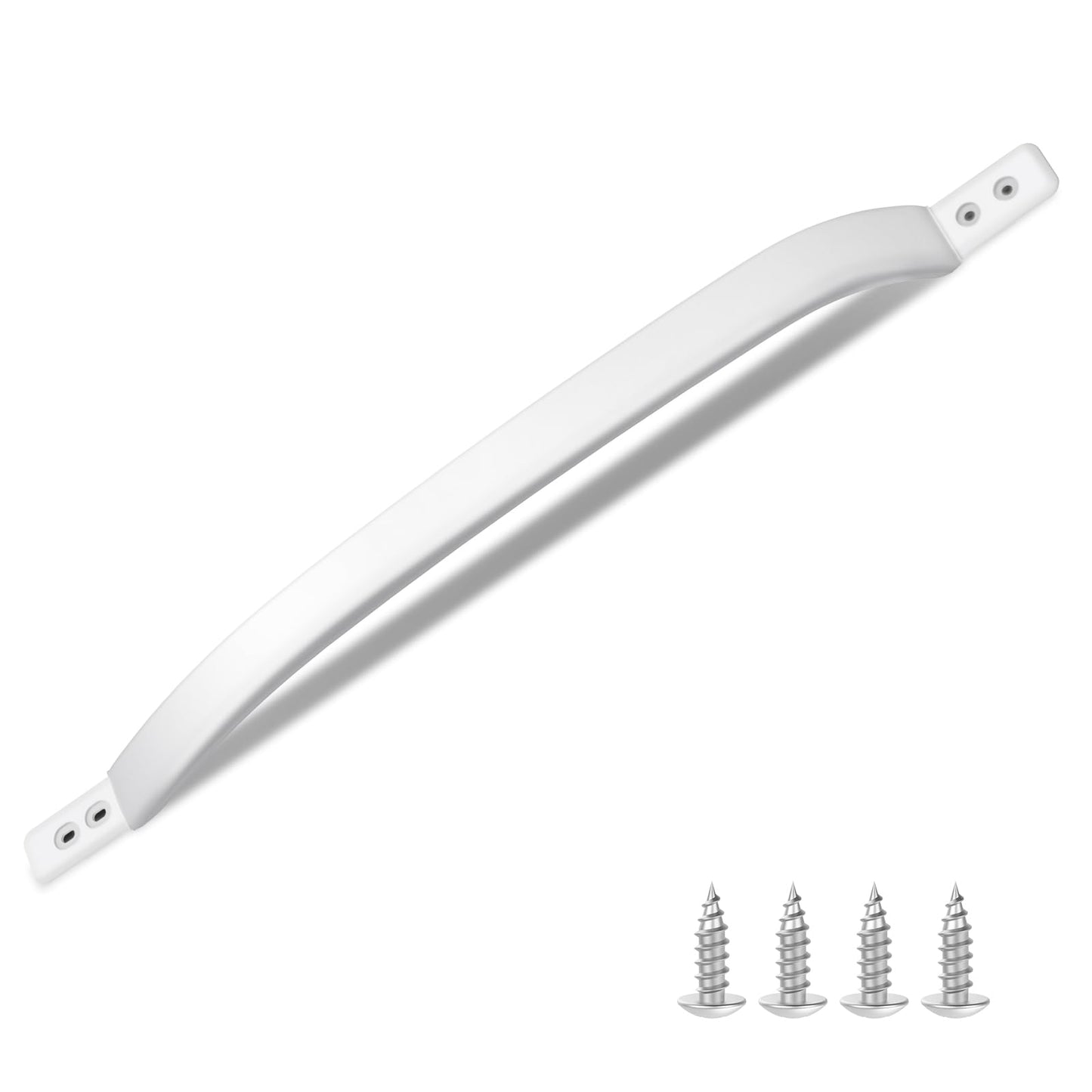 Upgraded Frigidaire Kenmore Refrigerator Handle Replacement - White Freezer Refrigerator Door Handle