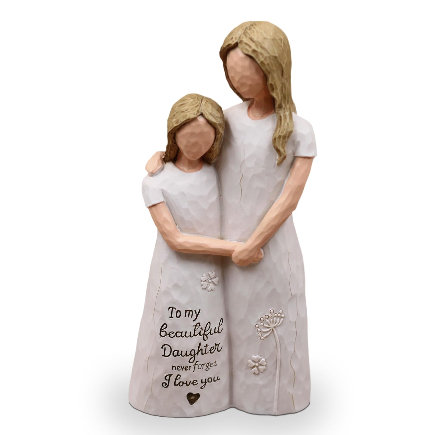 AcowSpt Daughter Gifts from Mom, Daughter Birthday Gifts, Sculpted Hand-Painted Figurine