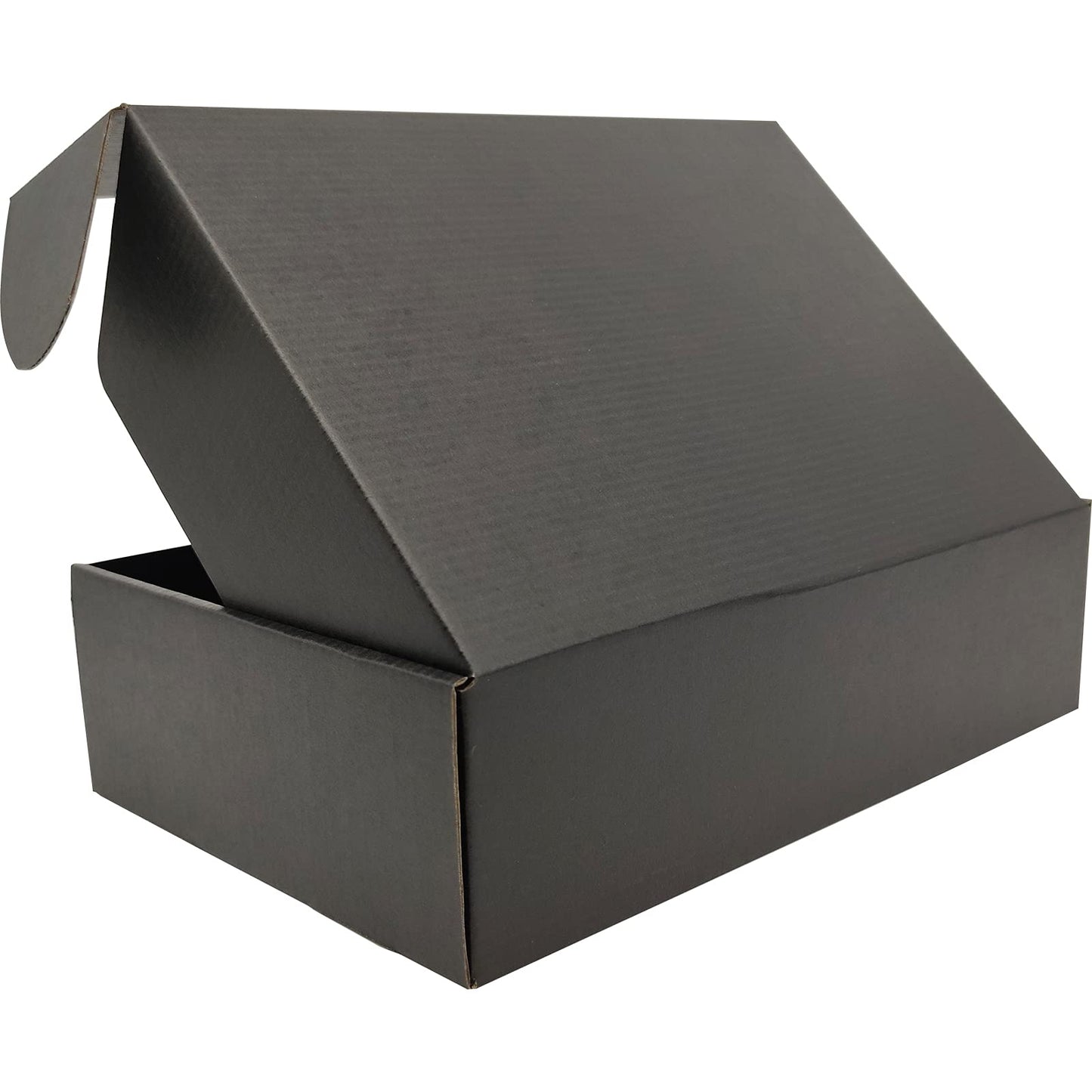 Lmuze Black Shipping Boxes for Small Business Pack of 20-12x9x4 inches Cardboard Corrugated Mailer Boxes for Shipping Packaging Craft Gifts Giving Products