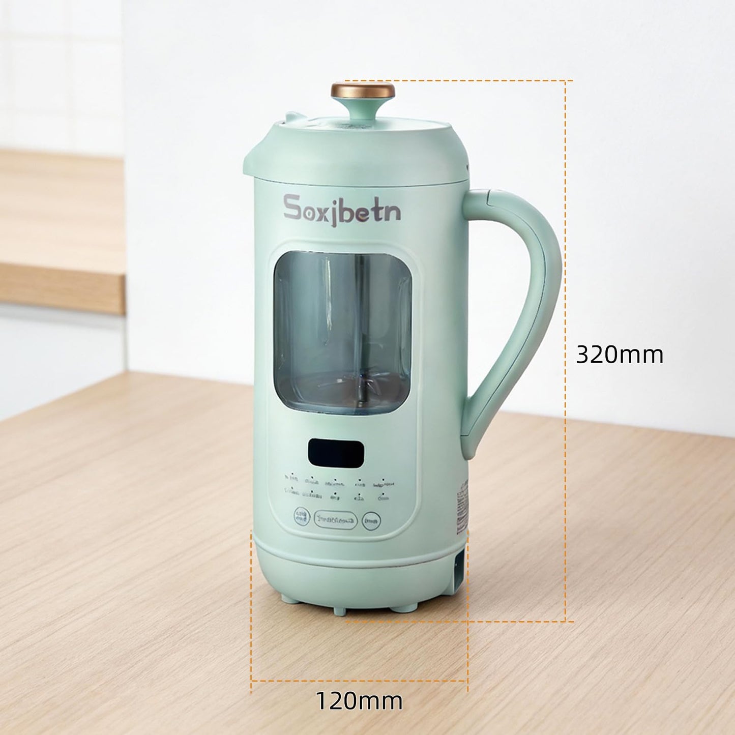Nut Milk Maker & Multi-Function Blender - 1L Large Capacity, Self-Cleaning, for Almond Milk, Soy Milk, Smoothie, Juice, Baby Food, Soup & More, Quiet Design with Visual Window