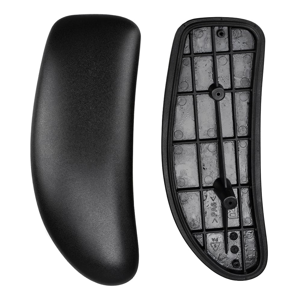 MingYi.office Vinyl Arm Pads Caps for Humanscale Freedom Office Chair, Only Available for Standard Arm (Height Adjustable), Can Not Fit The Advanced Arm, Black, 1 Pair.