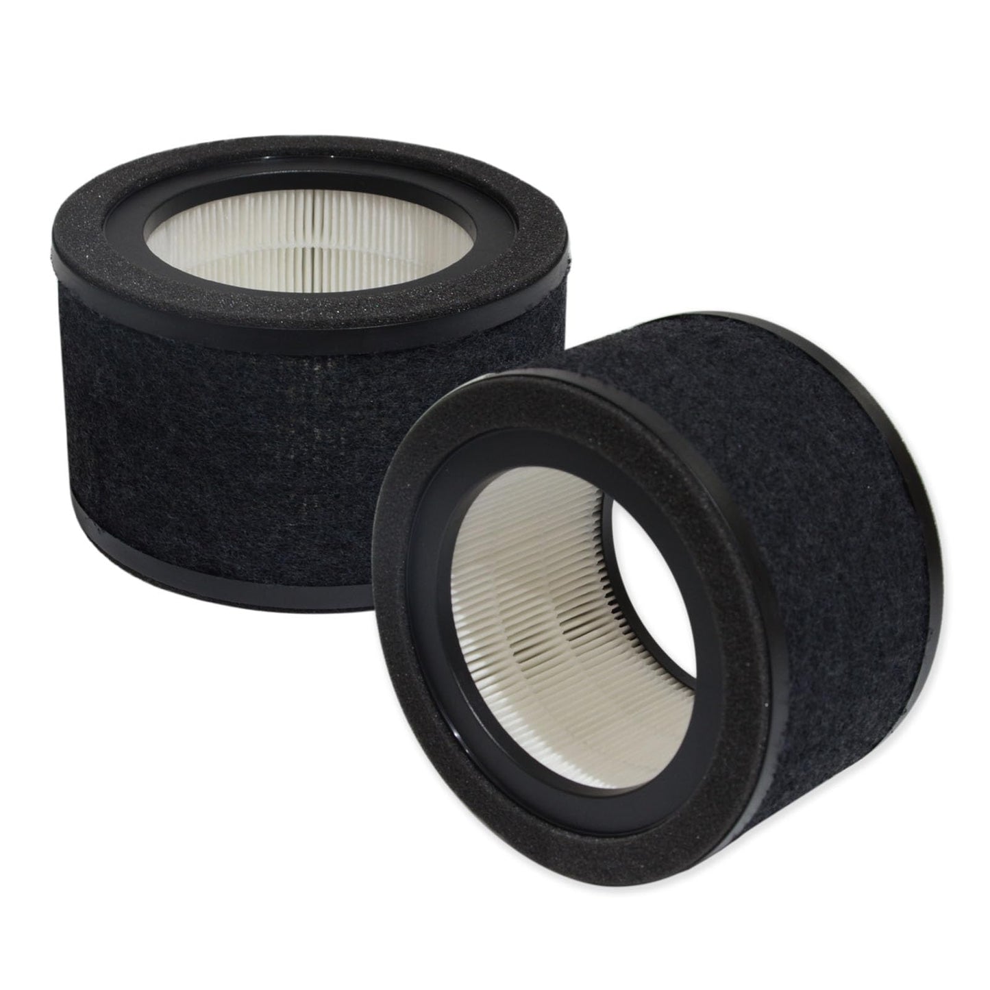 PUREBURG Replacement Filter Compatible with GermGuardian AC4200W AC4250B Air Purifier Parts FLT4200, Filter L, H13 True HEPA and Activated Carbon Pre-Filter, Pack of 2