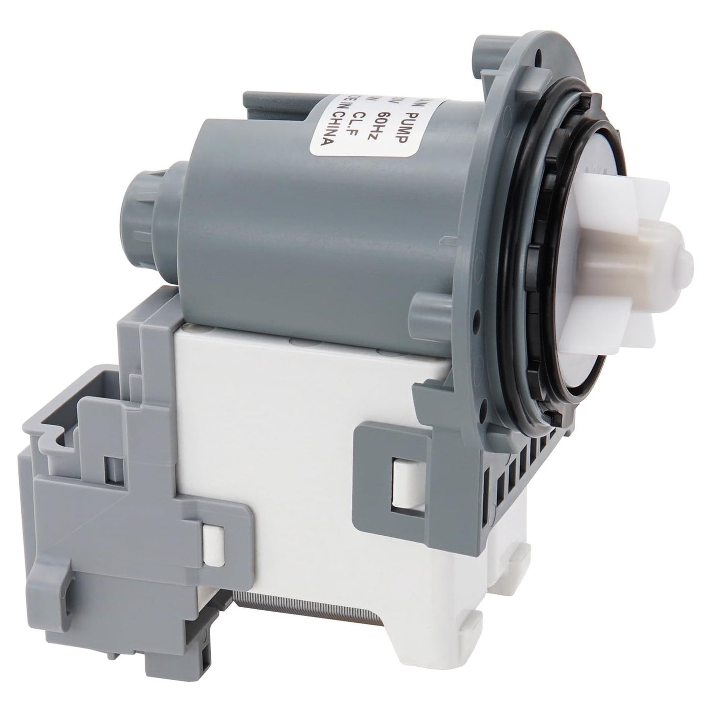 Washer Drain Pump Motor by SupHomie - Replacement For Samsung WF42H5200AP/A2 WF42H5200AW/A2 WF42H5000AW/A2 WF42H5400AF/A2 WF42H5500AF/A2 WF42H5600AP/A2 (ONLY MOTOR)