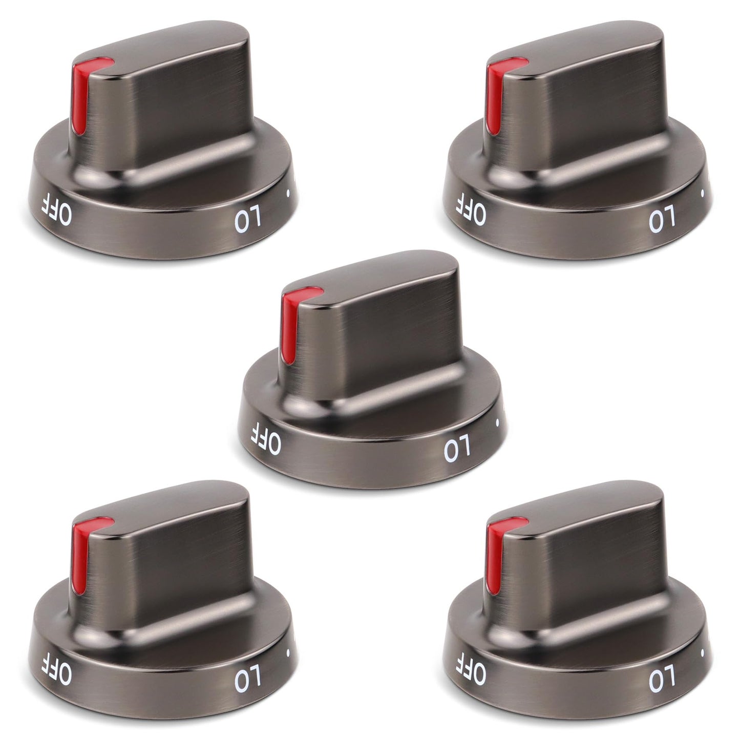 Sieri NX58R5601SG NX58R4311SG NX58J5600SG NX58M6850SG NX58K7850SG NX58J7750SG NX58T7511SG Knobs for Samsung Gas Stove Replace DG64-00473B DG64-00472C DG94-01431B Knobs