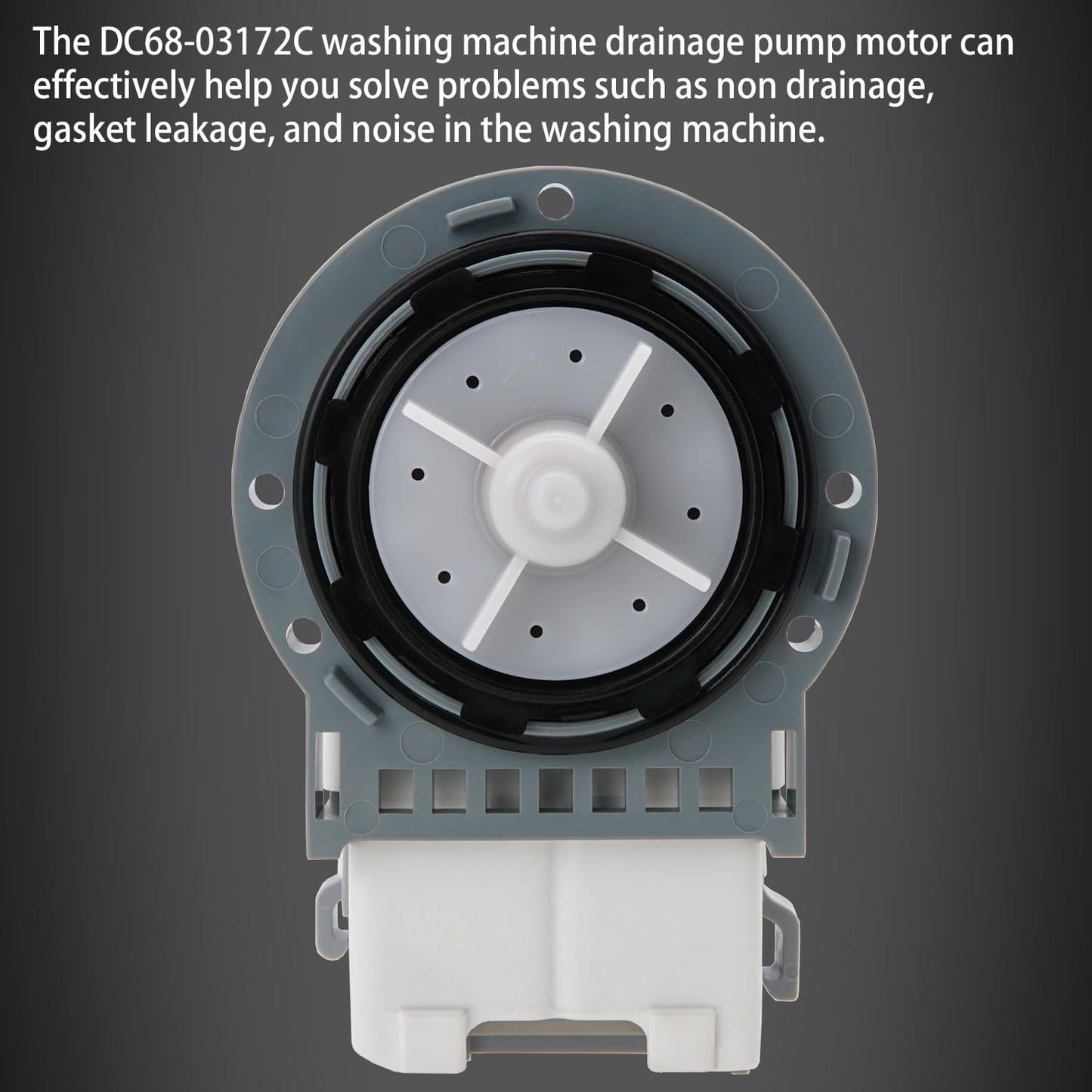 Siwdoy DC68-03172B-03 DC68-03172C Washer Drain Pump Motor Compatible with SAMSUNG Washing Machines